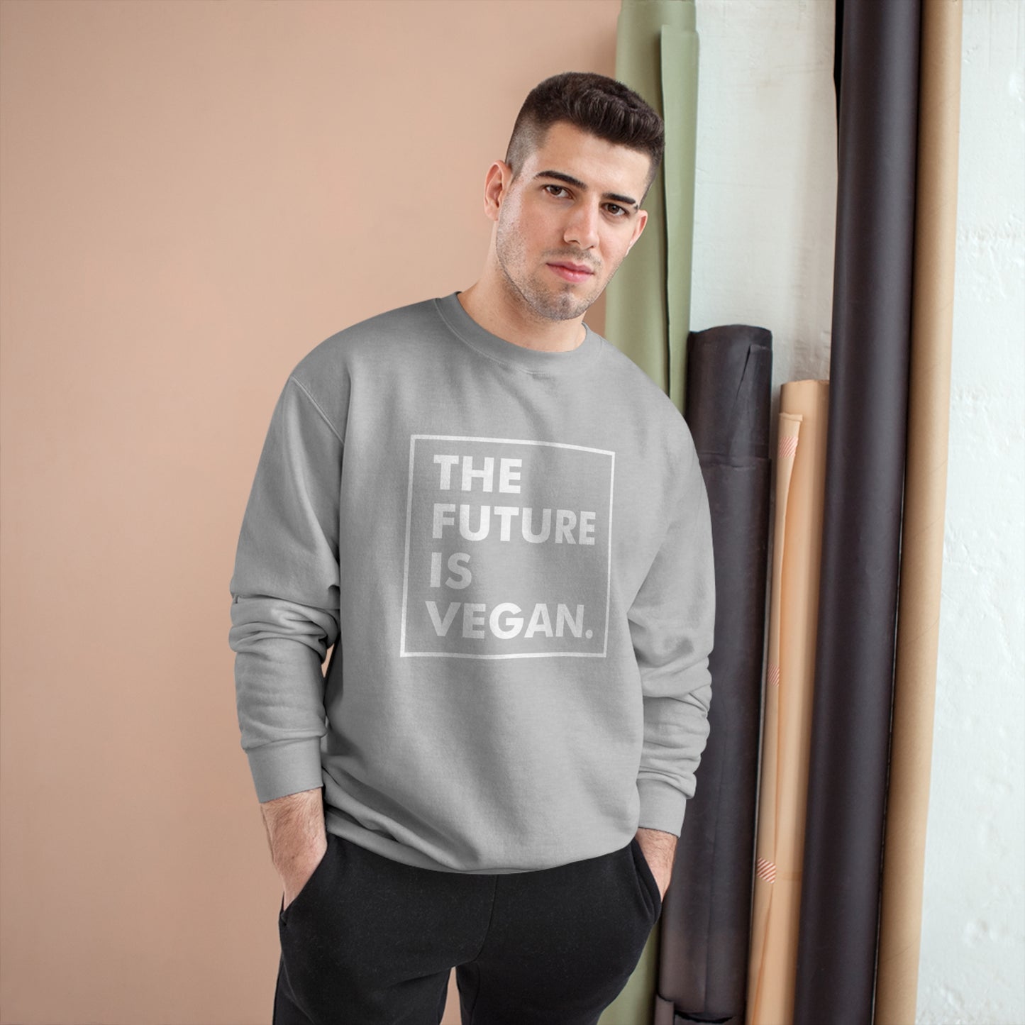 The future is Vegan / Champion Sweatshirt