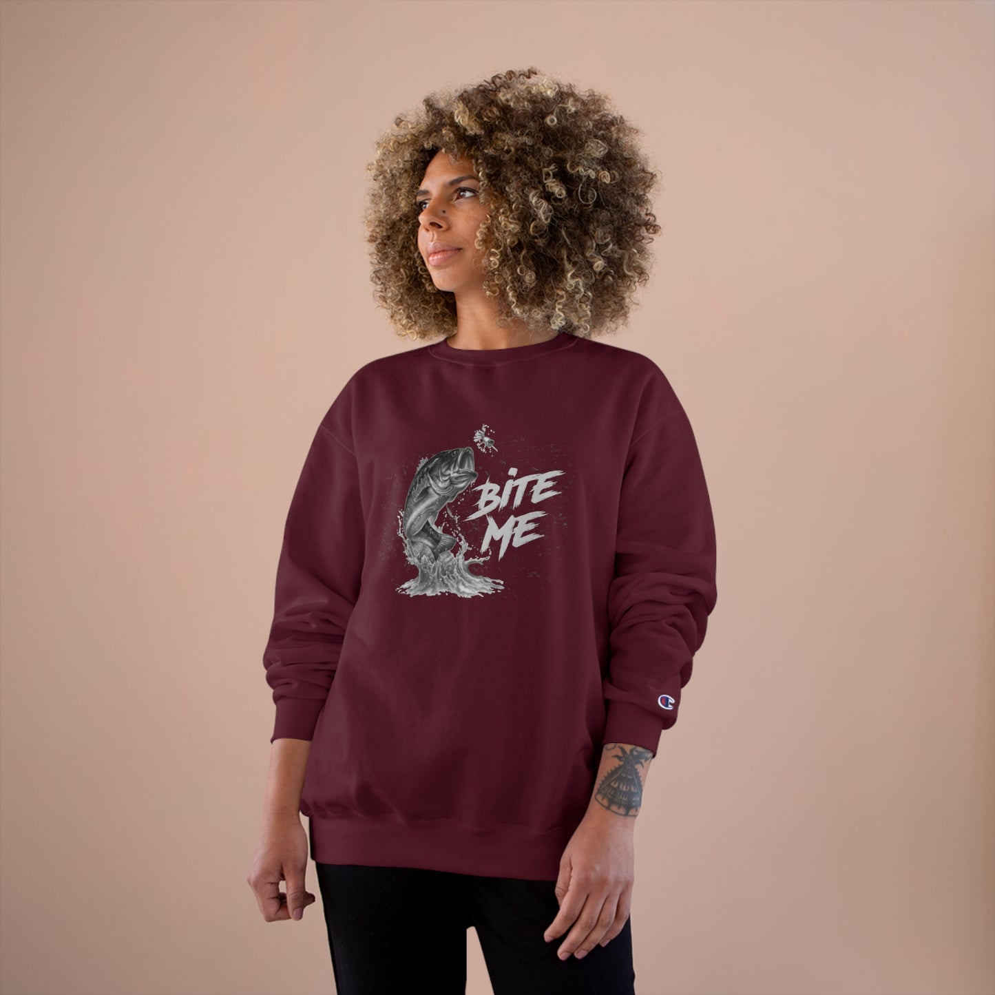 Bite Me (Fishing) / Champion Sweatshirt