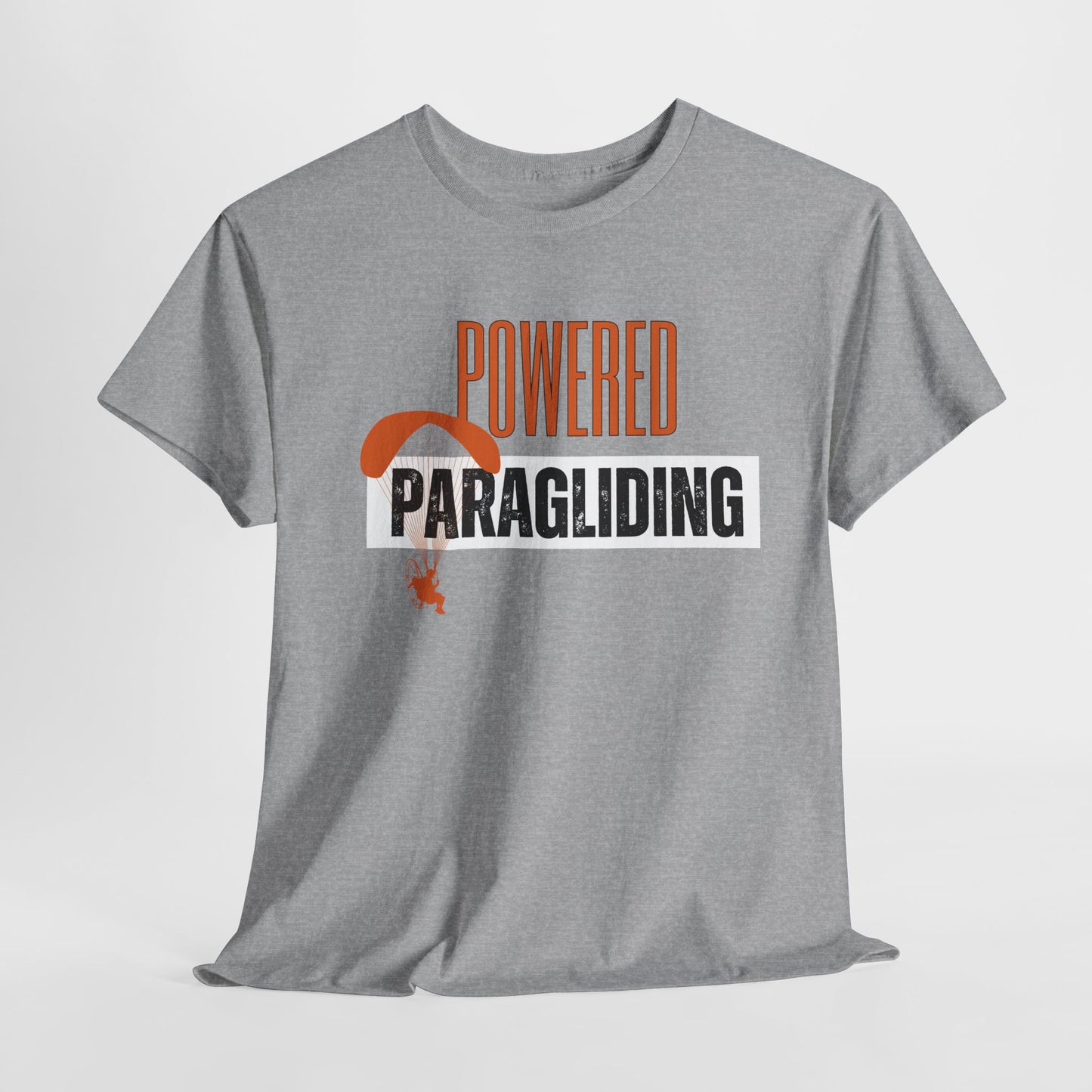 Powered Paragliding Unisex Heavy Cotton Tee
