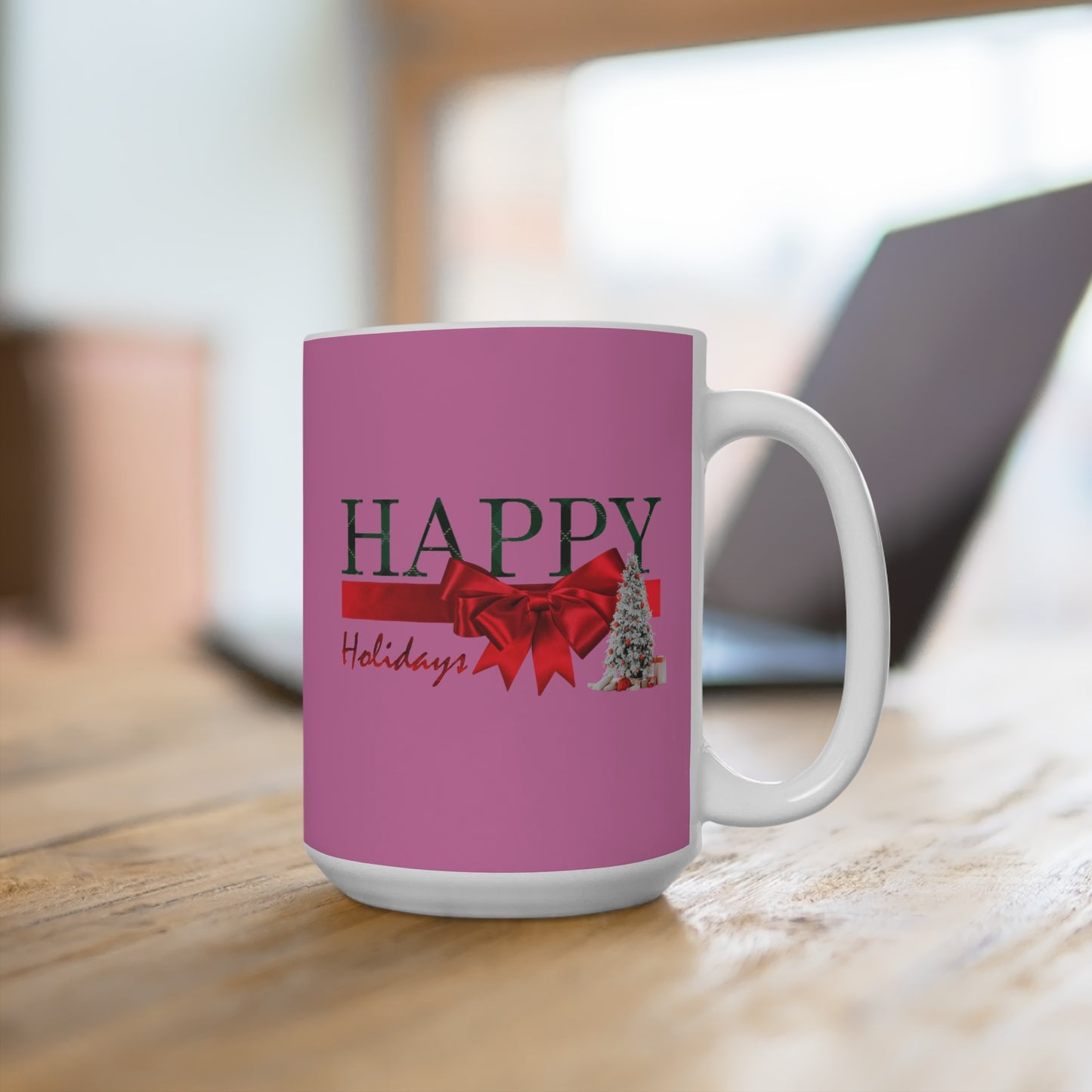 Happy Holidays / Mug 15oz white