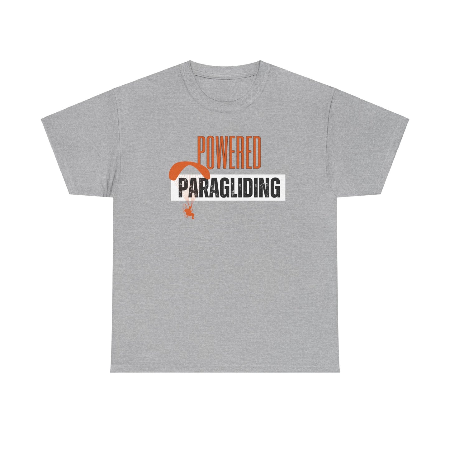 Powered Paragliding Unisex Heavy Cotton Tee