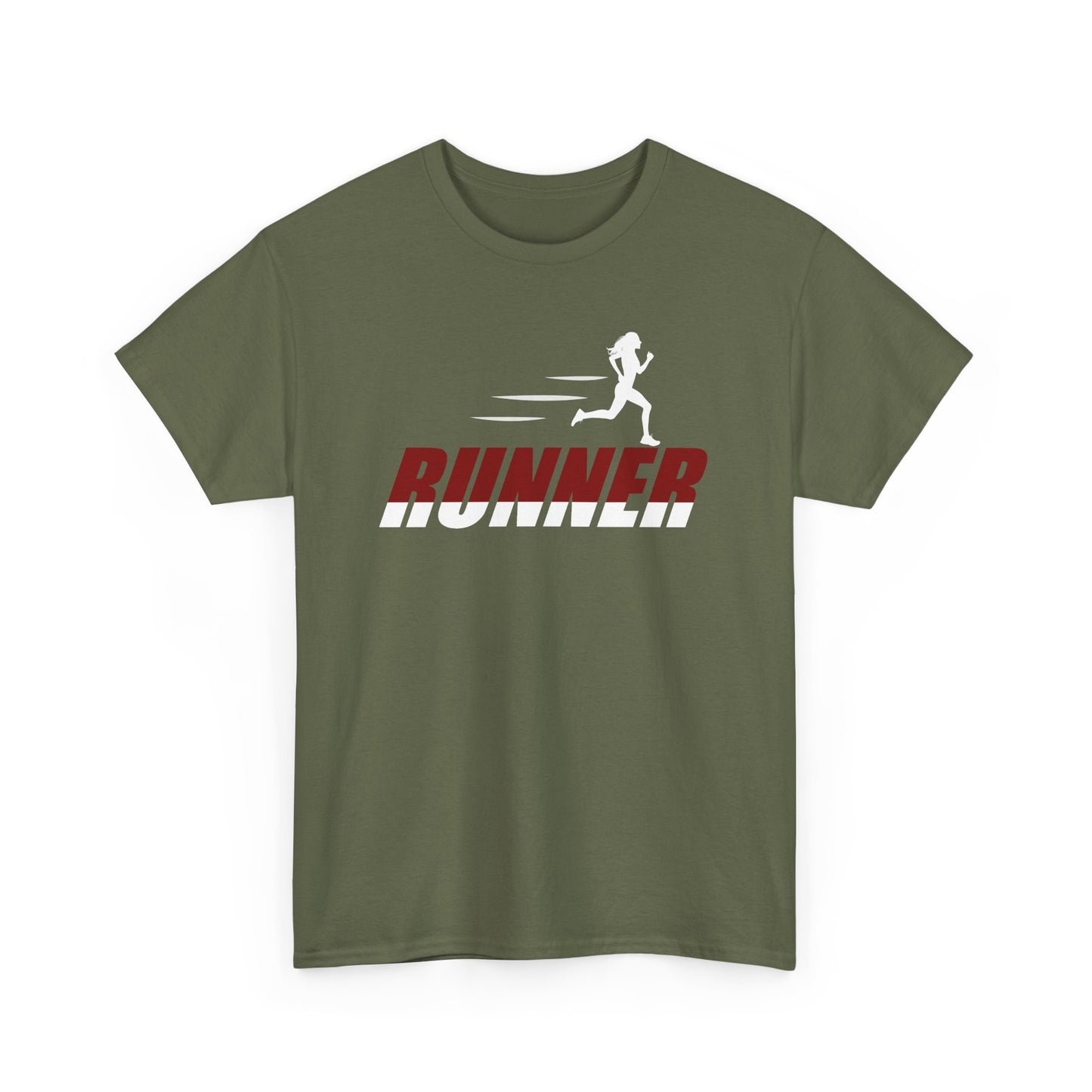 I am a Runner Unisex Heavy Cotton Tee
