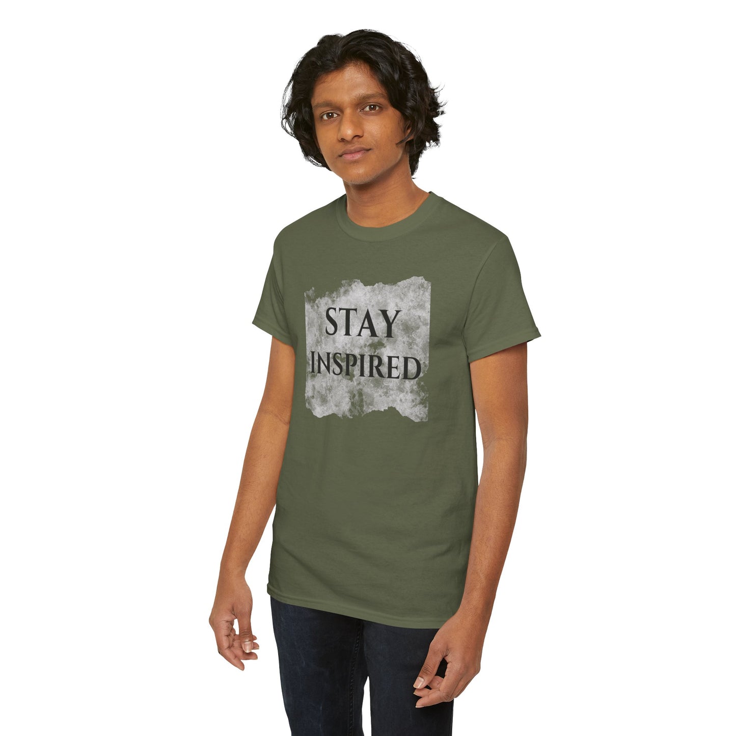 Stay Inspired Unisex Heavy Cotton Tee