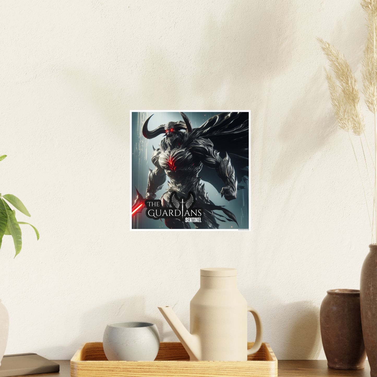 The Guardians Sentinel (AI created) / Photo Art Paper Posters