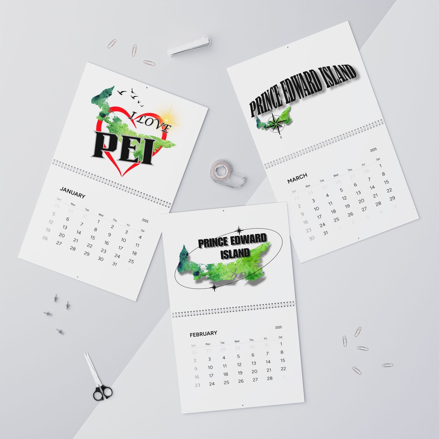 Prince Edward Island / Wall Calendars (2025)