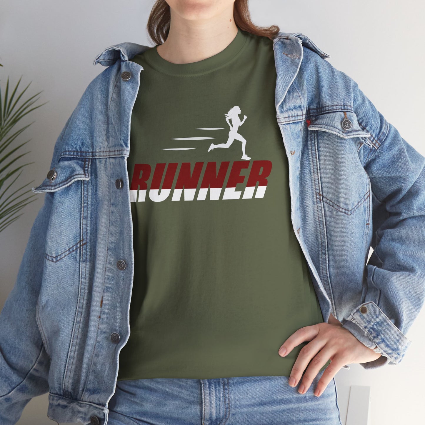 I am a Runner Unisex Heavy Cotton Tee
