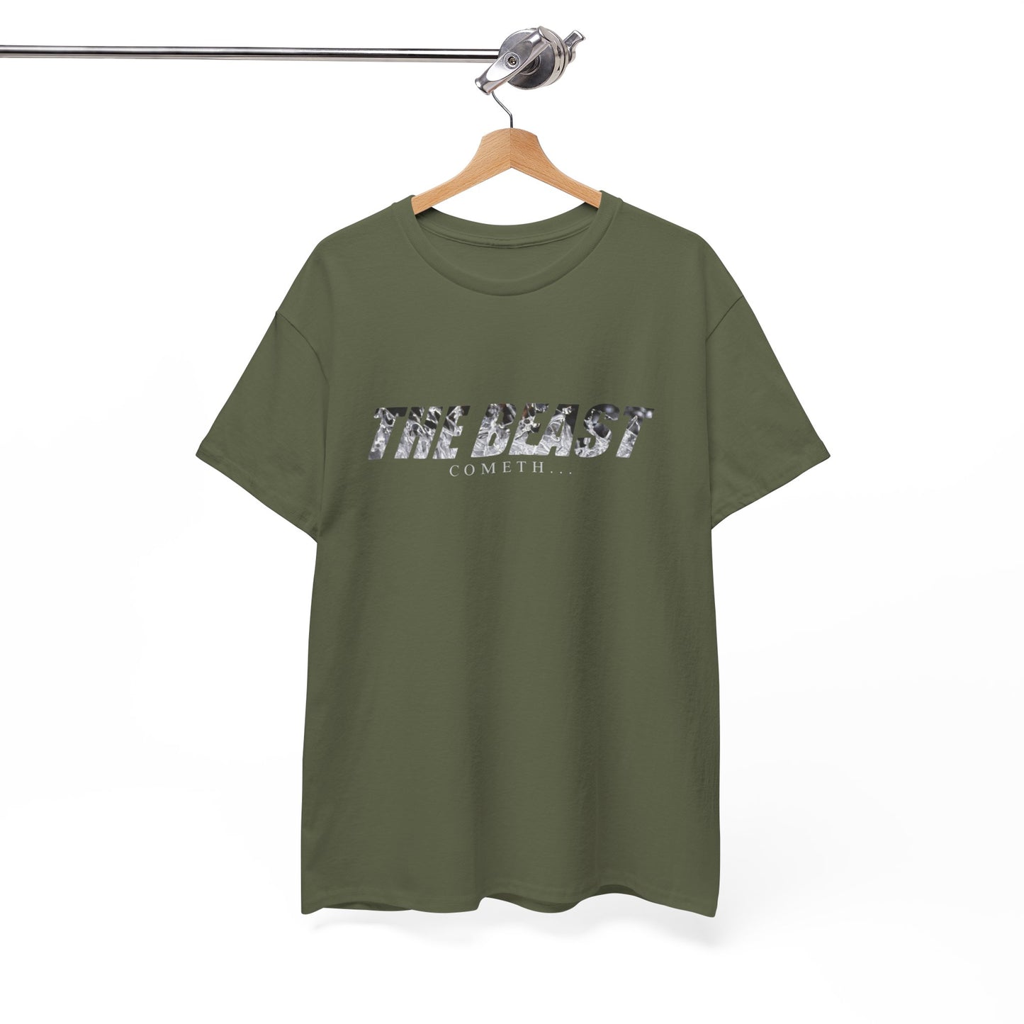 The beast cometh Unisex Heavy Cotton Tee
