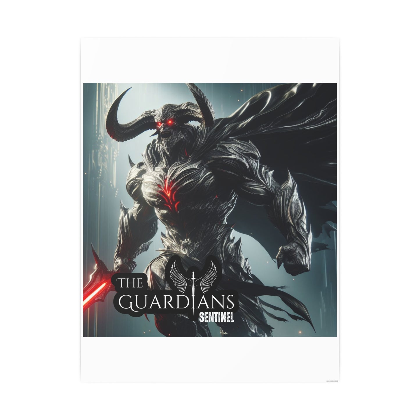 The Guardians Sentinel (AI created) / Photo Art Paper Posters
