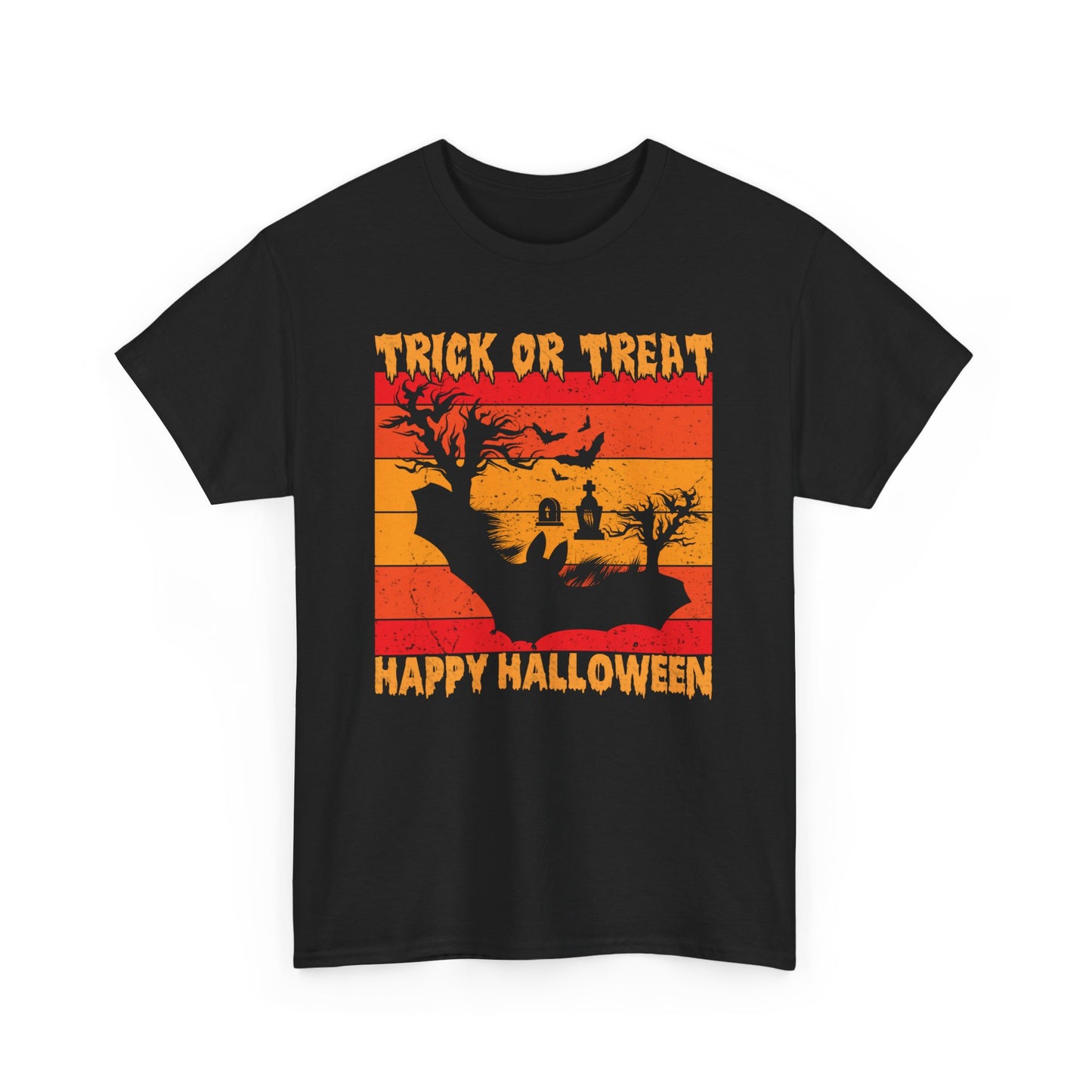 Trick or Treat / Halloween Unisex Heavy Cotton Tee