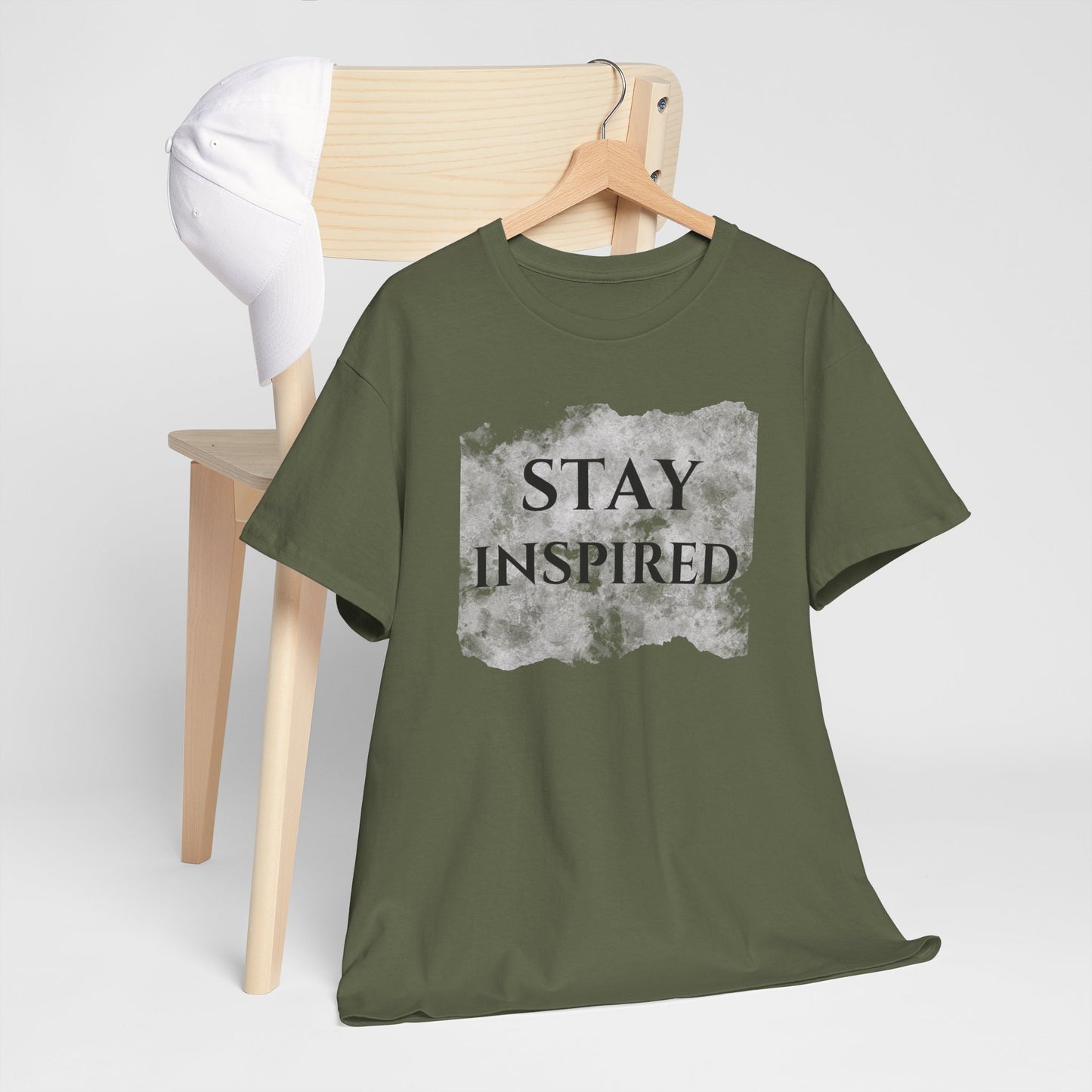 Stay Inspired Unisex Heavy Cotton Tee