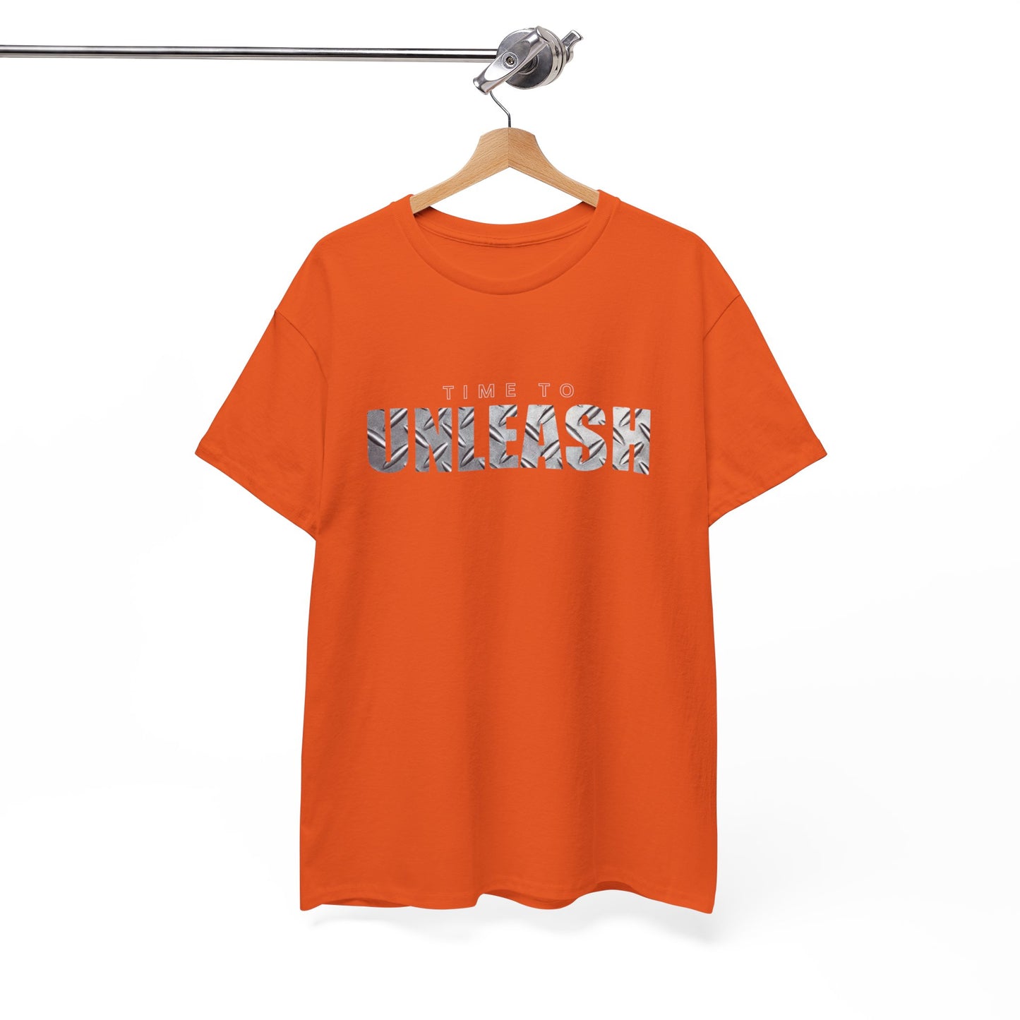 Time to Unleash Unisex Heavy Cotton Tee