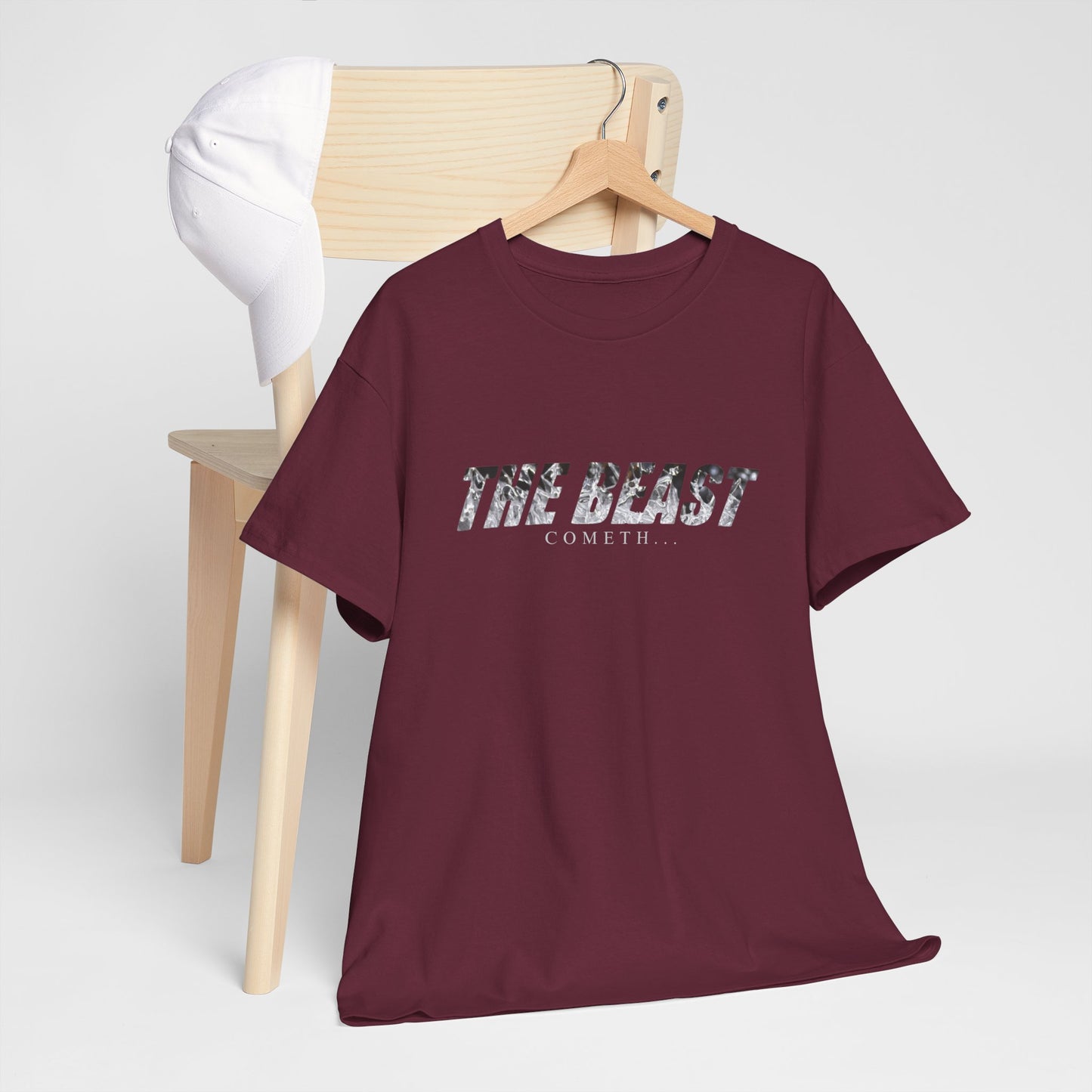 The beast cometh Unisex Heavy Cotton Tee