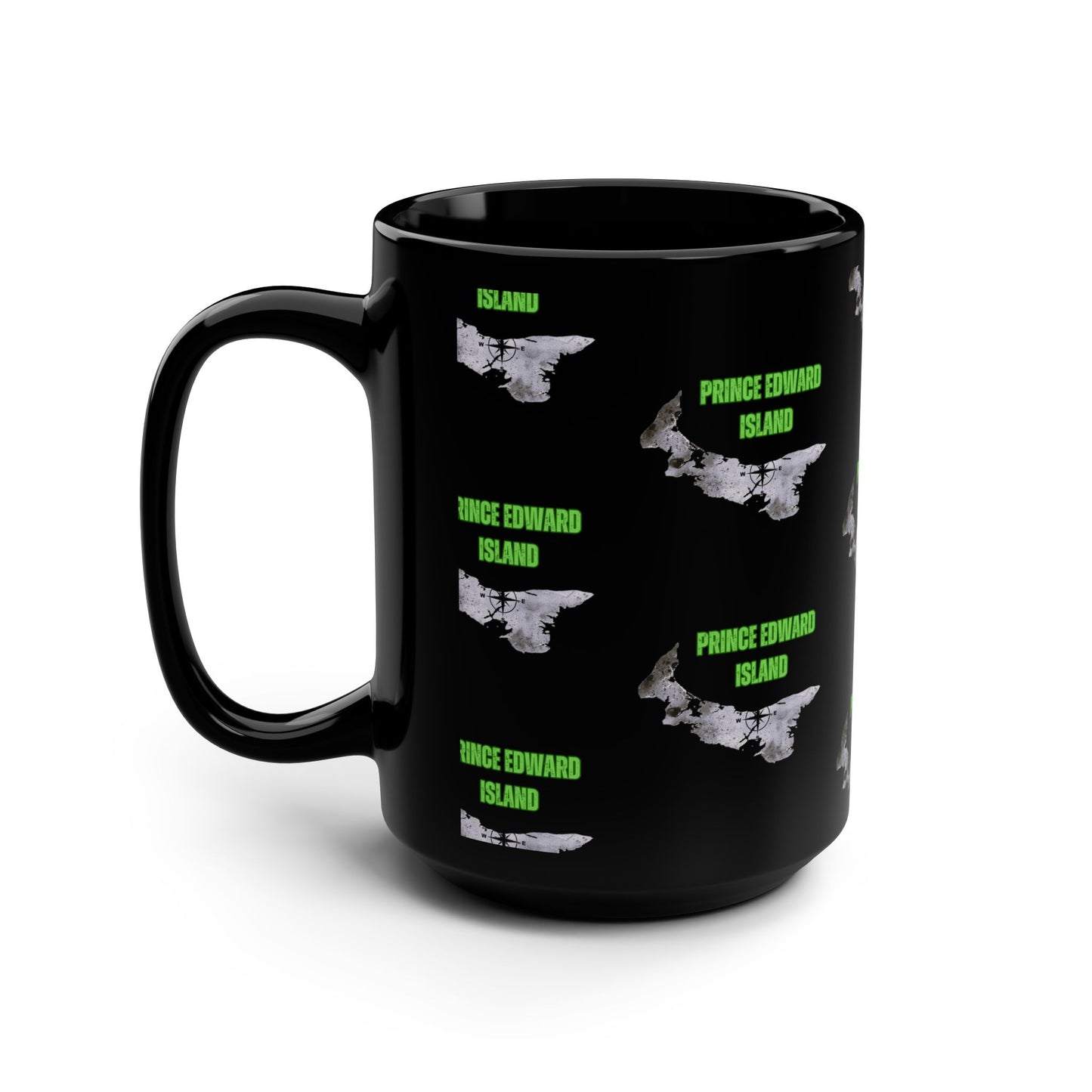 Prince Edward Island / Black Mug, 15oz
