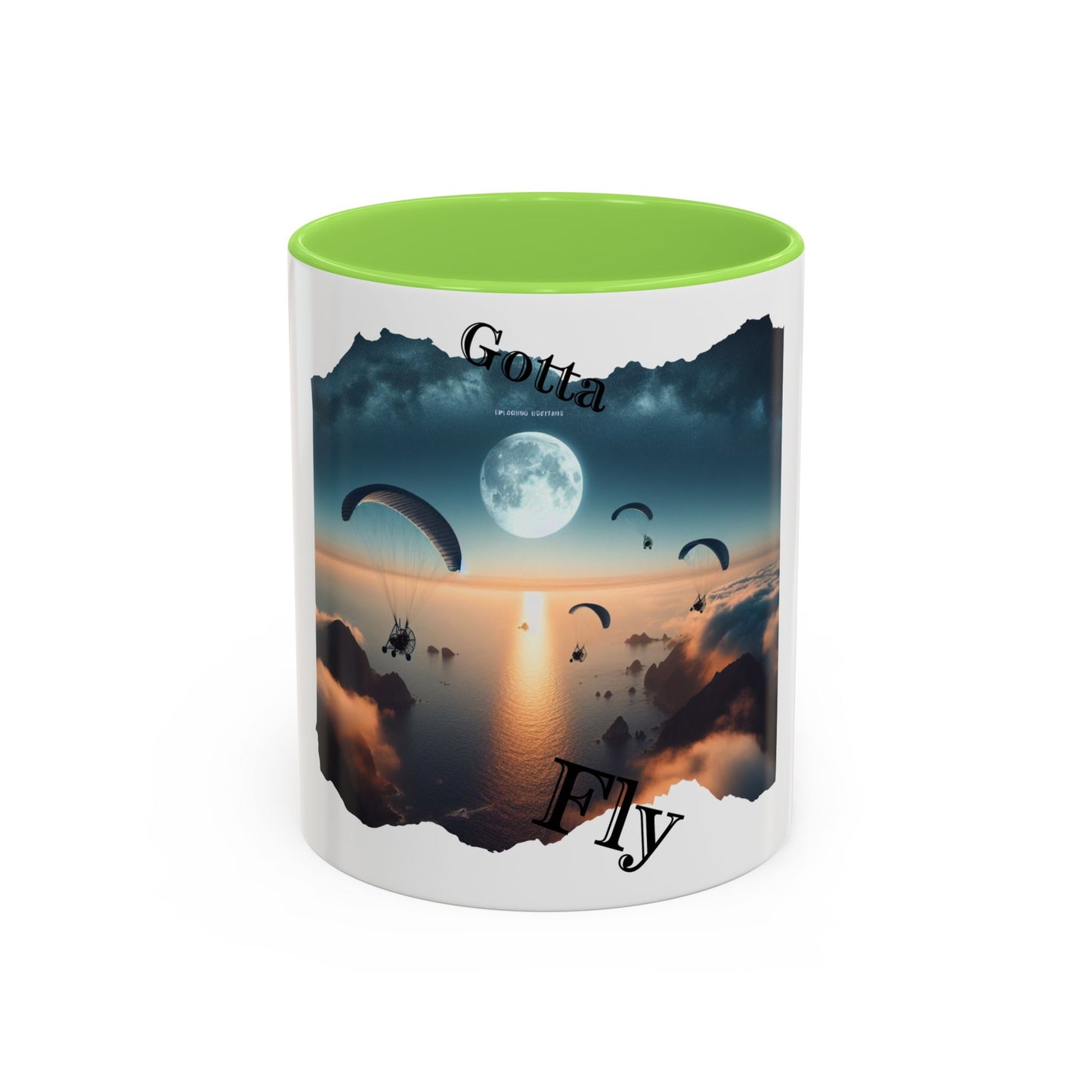 Gotta Fly (Paramotor) / Colorful Mugs (11oz, 15oz)