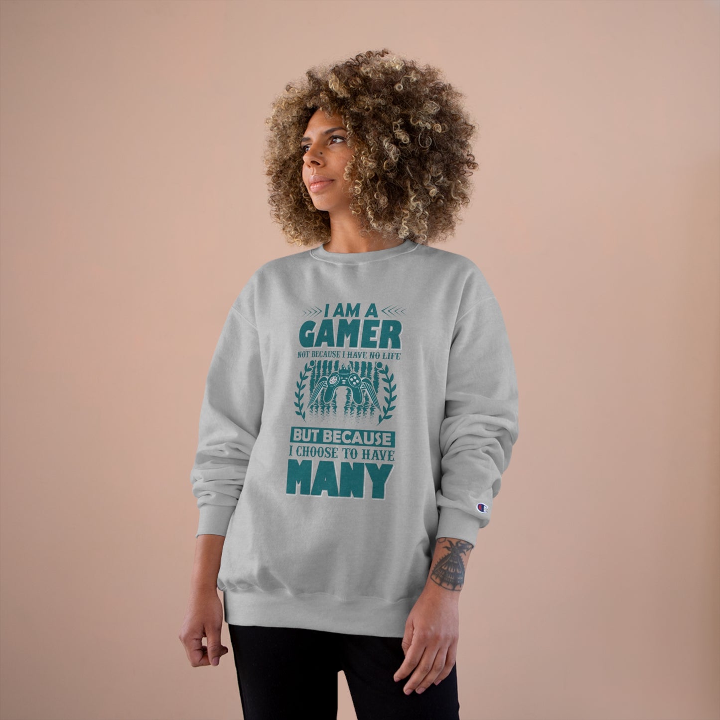 I am a GAMER / Champion Sweatshirt
