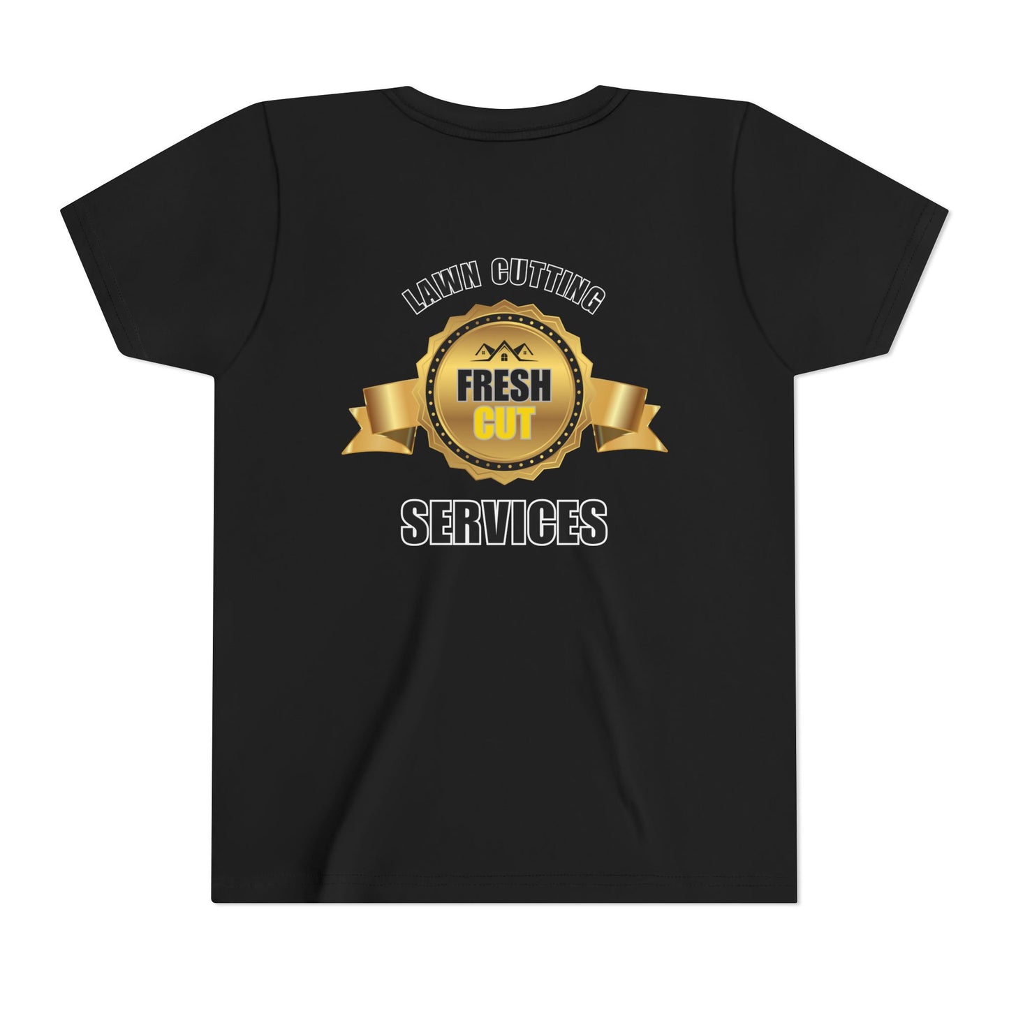 New Black Fresh Cut tee shirts / Youth Short Sleeve Tee
