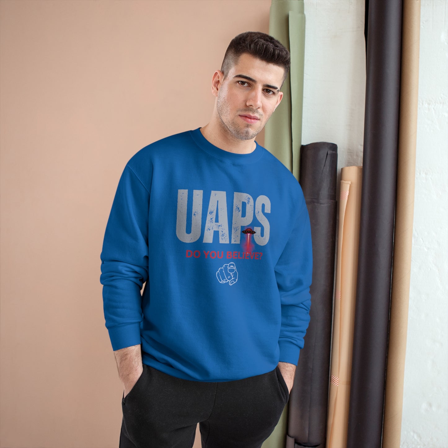 UAPS / Do YOU believe? / Champion Sweatshirt