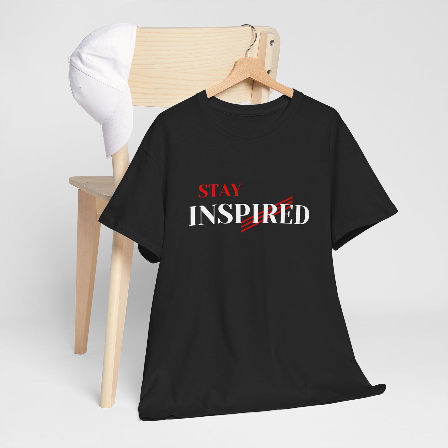 Stay Inspired Unisex Heavy Cotton Tee