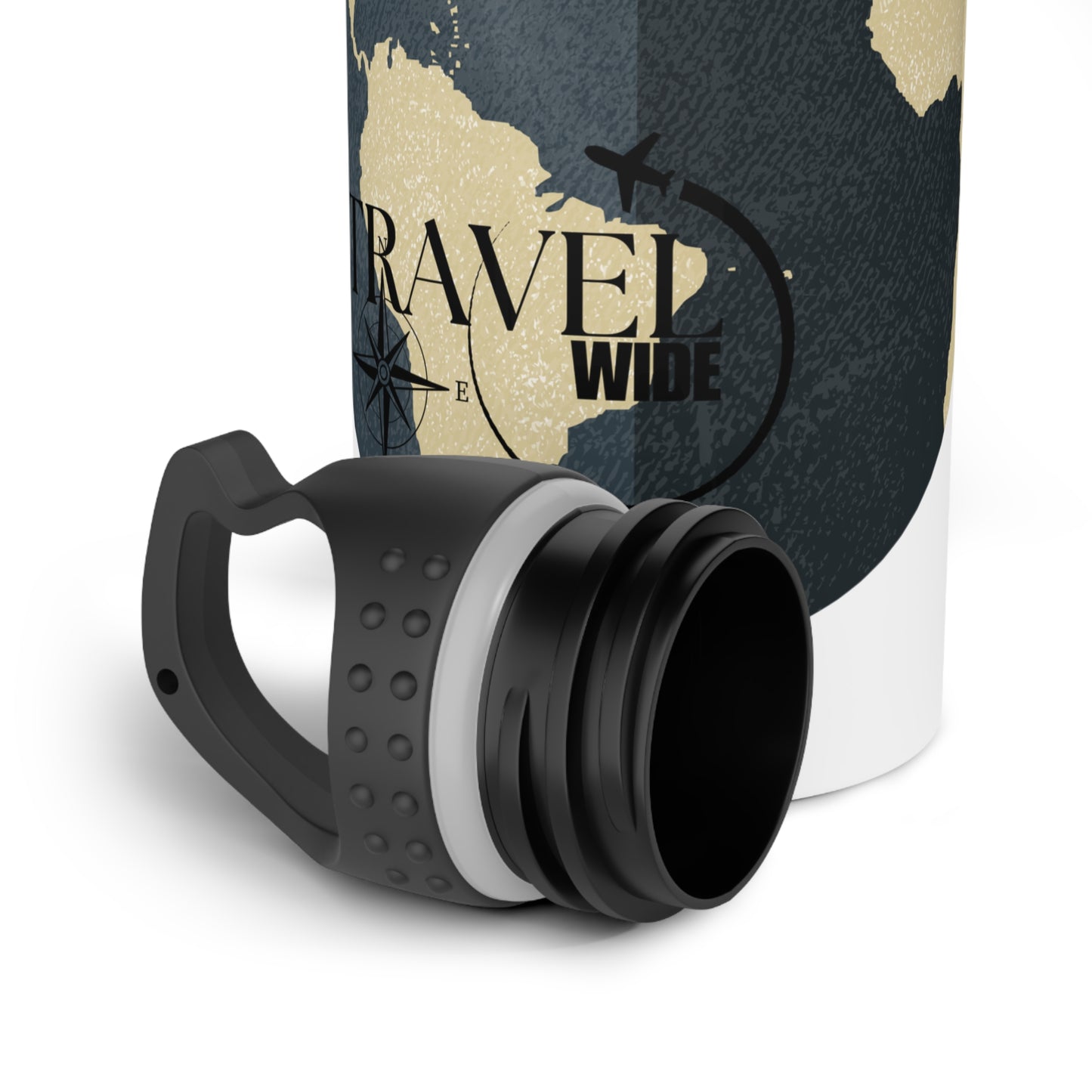 Travel the World / Stainless Steel Water Bottle
