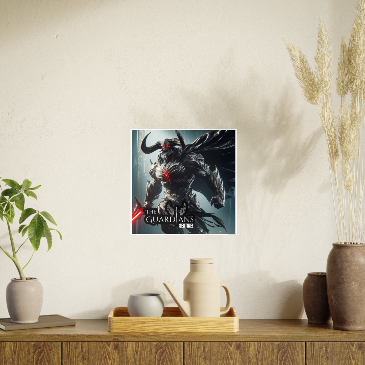 The Guardians Sentinel (AI created) / Photo Art Paper Posters