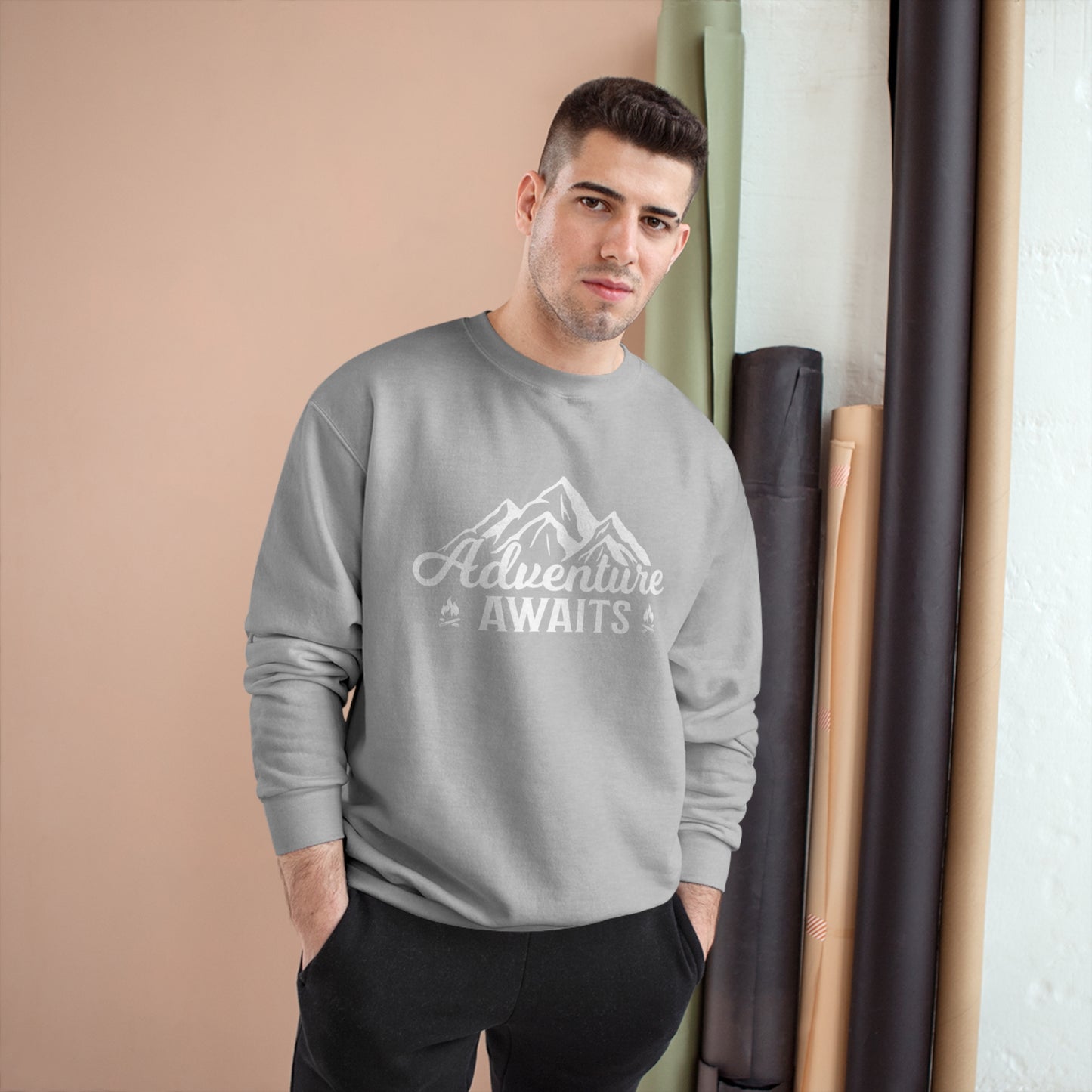 Adventure Awaits / Champion Sweatshirt