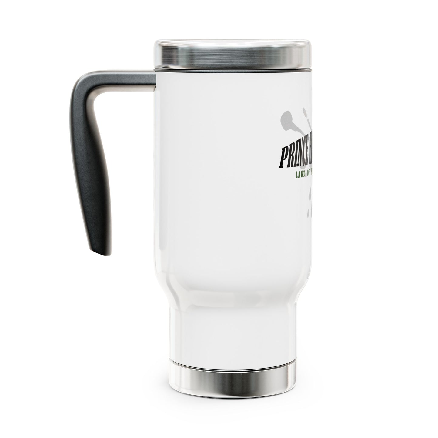 Prince Edward Island / Stainless Steel Travel Mug with Handle, 14oz