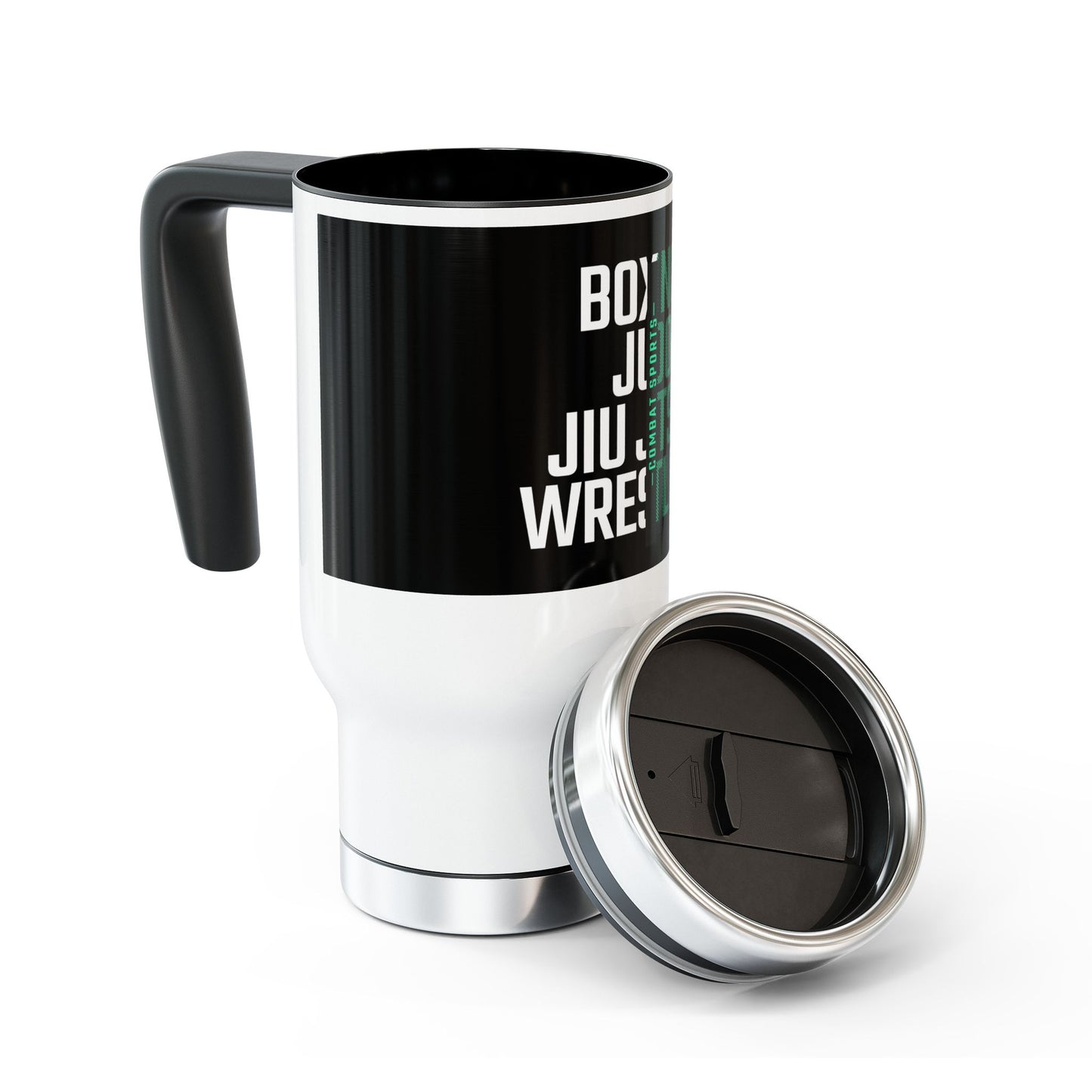 Combat Sports / Stainless Steel Travel Mug with Handle, 14oz