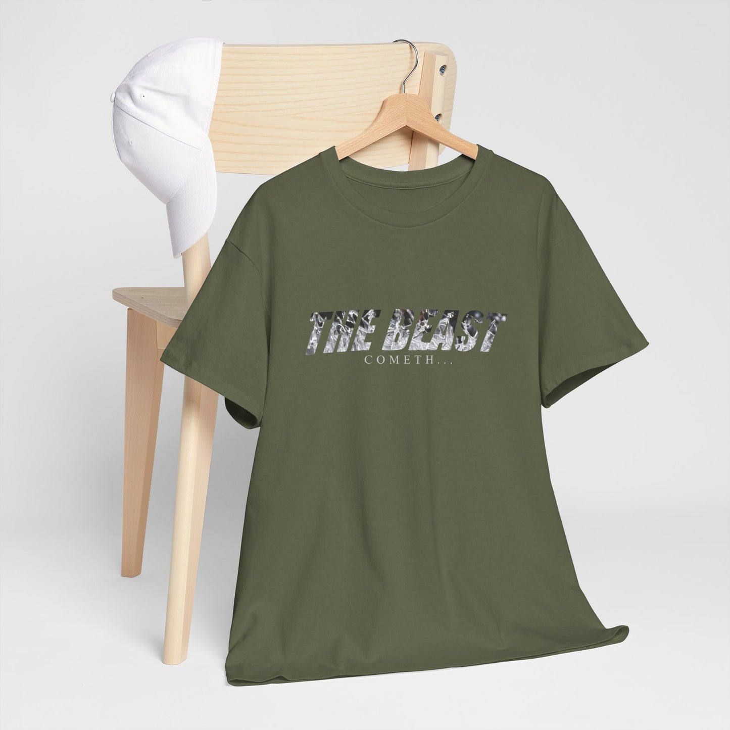 The beast cometh Unisex Heavy Cotton Tee