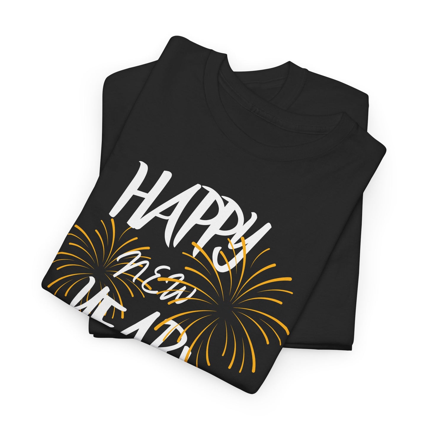 Happy New Year Unisex Heavy Cotton Tee