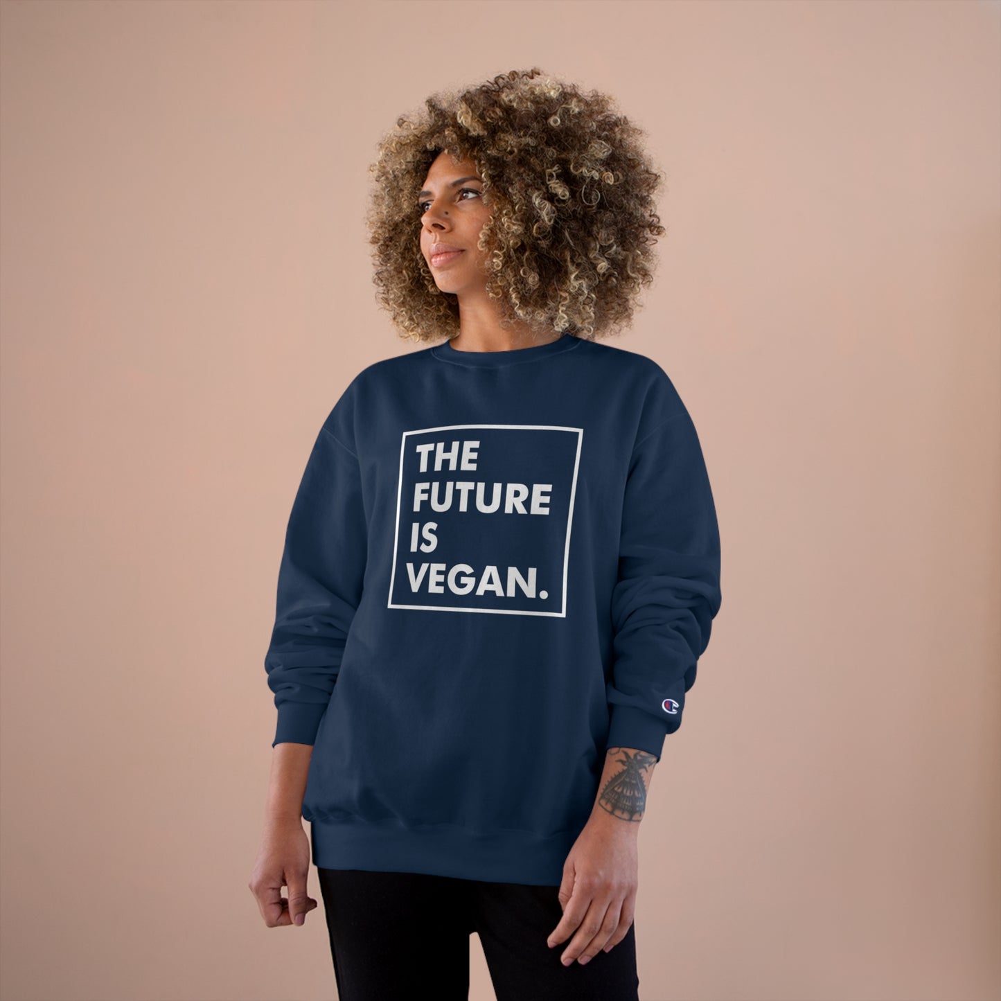 The future is Vegan / Champion Sweatshirt