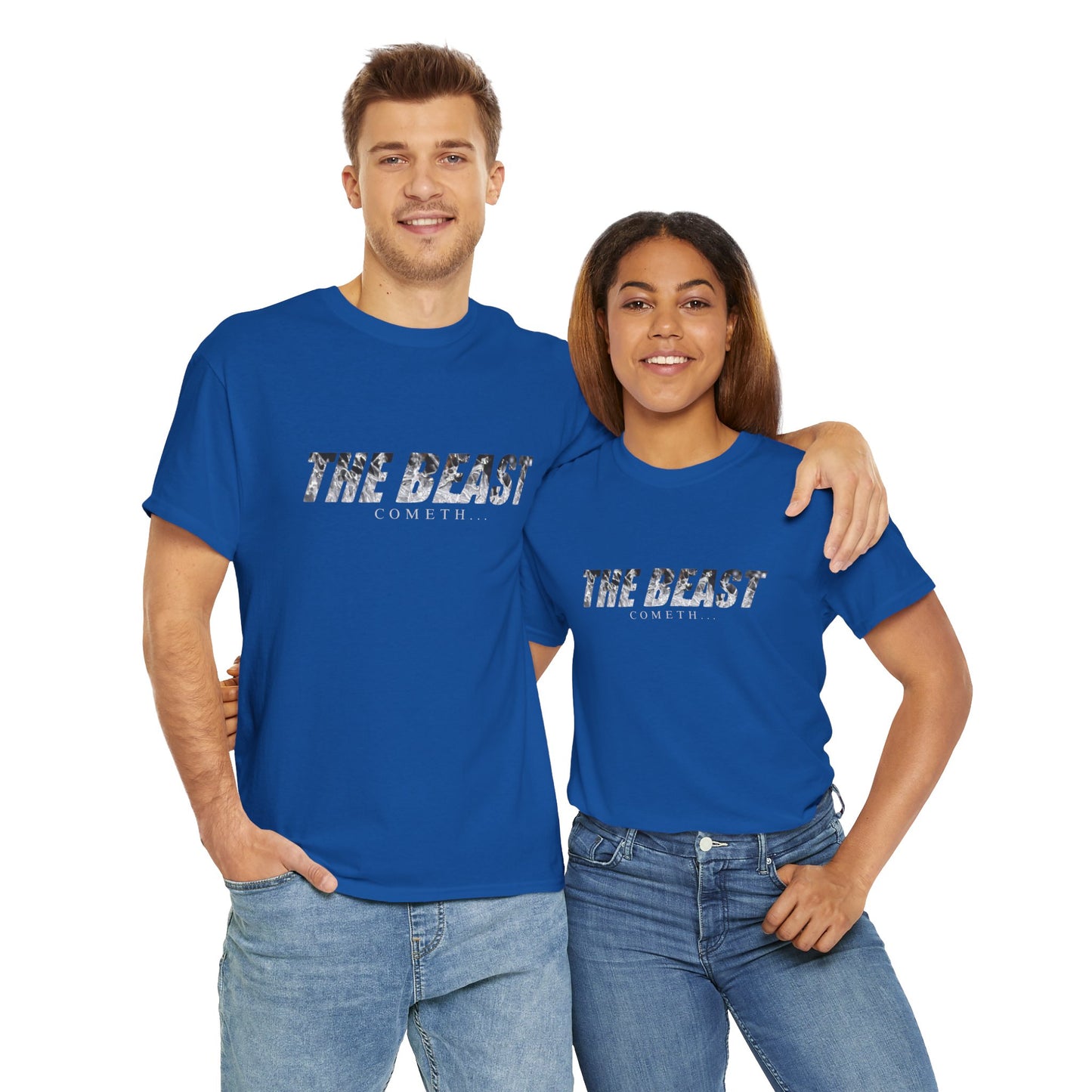 The beast cometh Unisex Heavy Cotton Tee