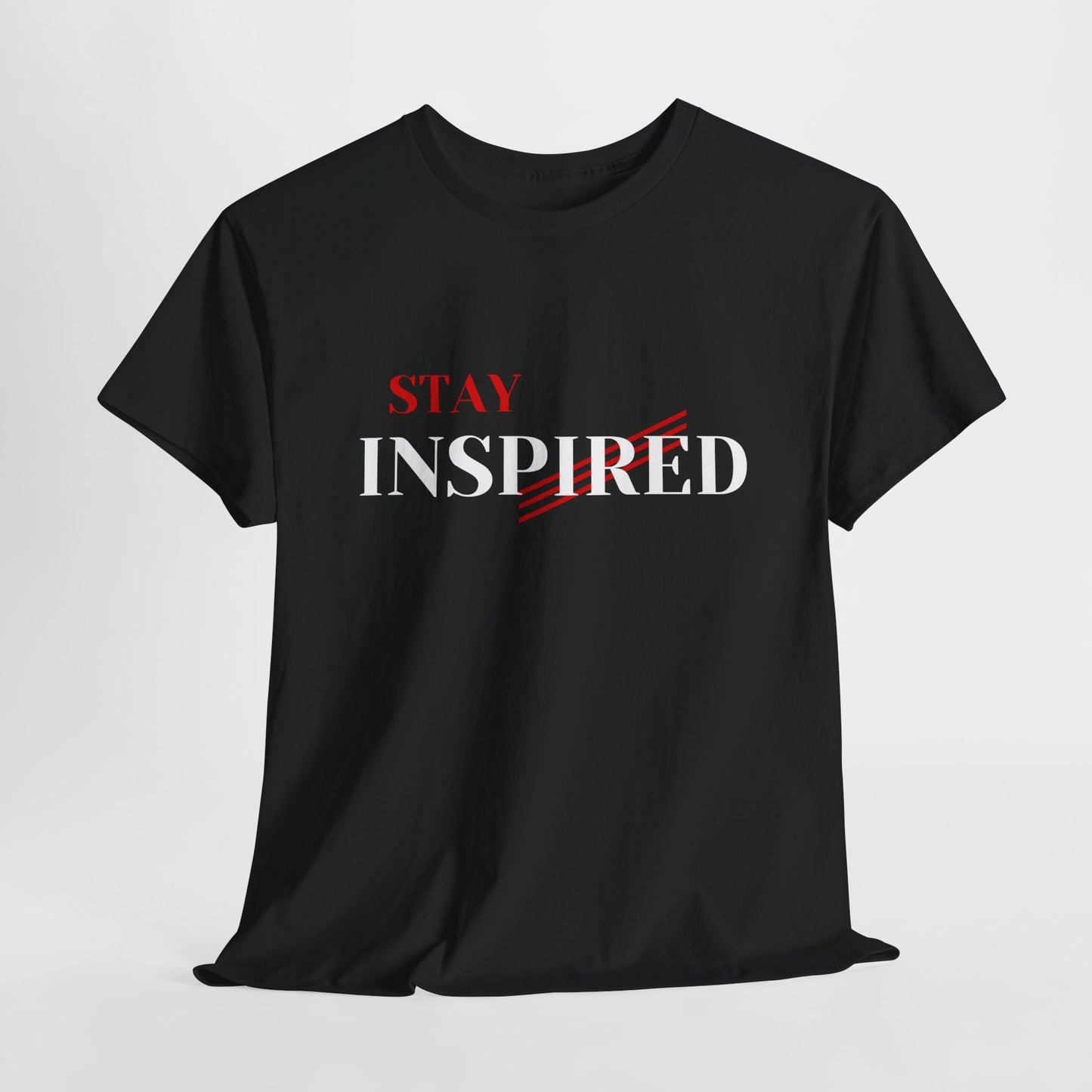 Stay Inspired Unisex Heavy Cotton Tee