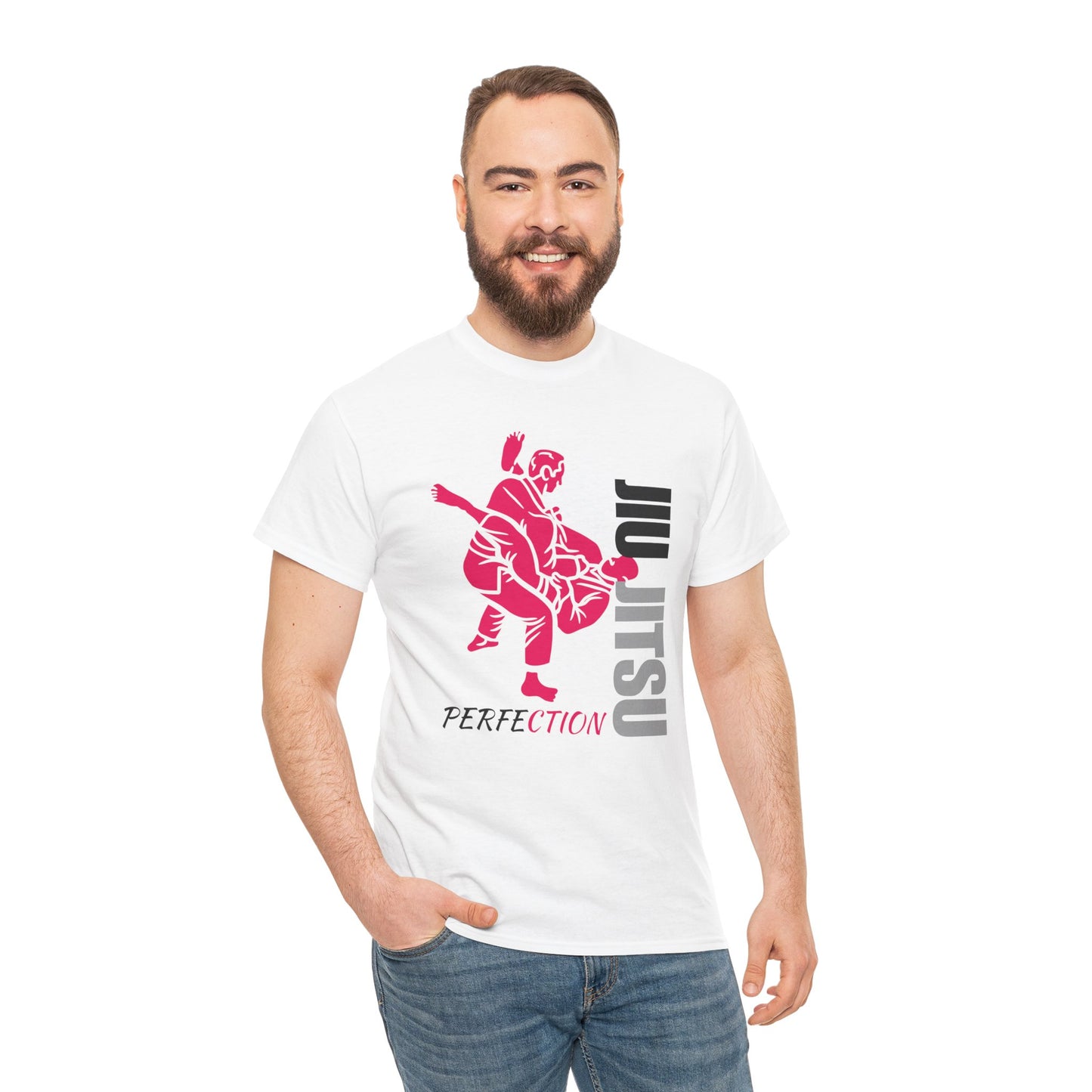Jiu Jitsu Perfection Unisex Heavy Cotton Tee
