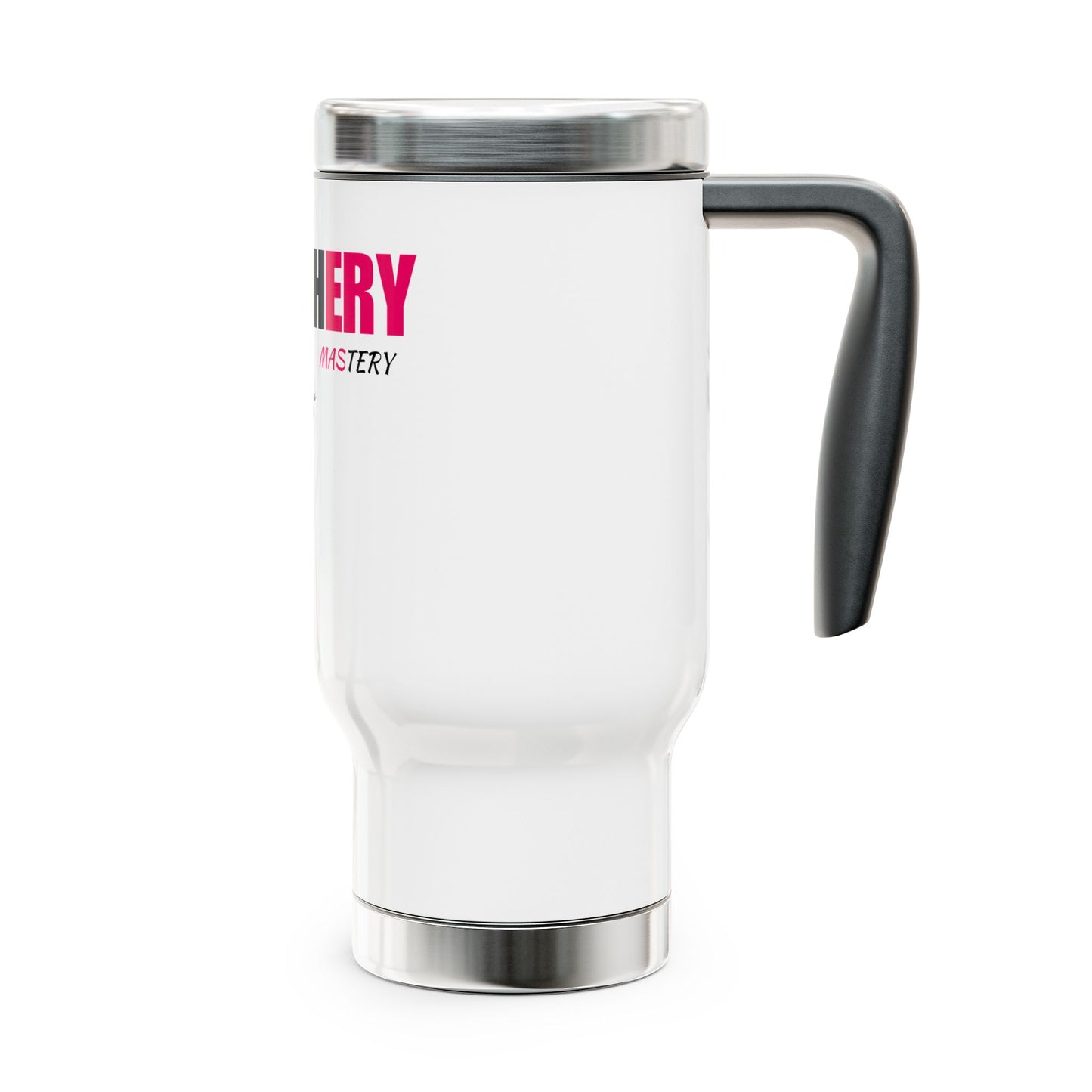 Archery Mastery / Stainless Steel Travel Mug with Handle, 14oz