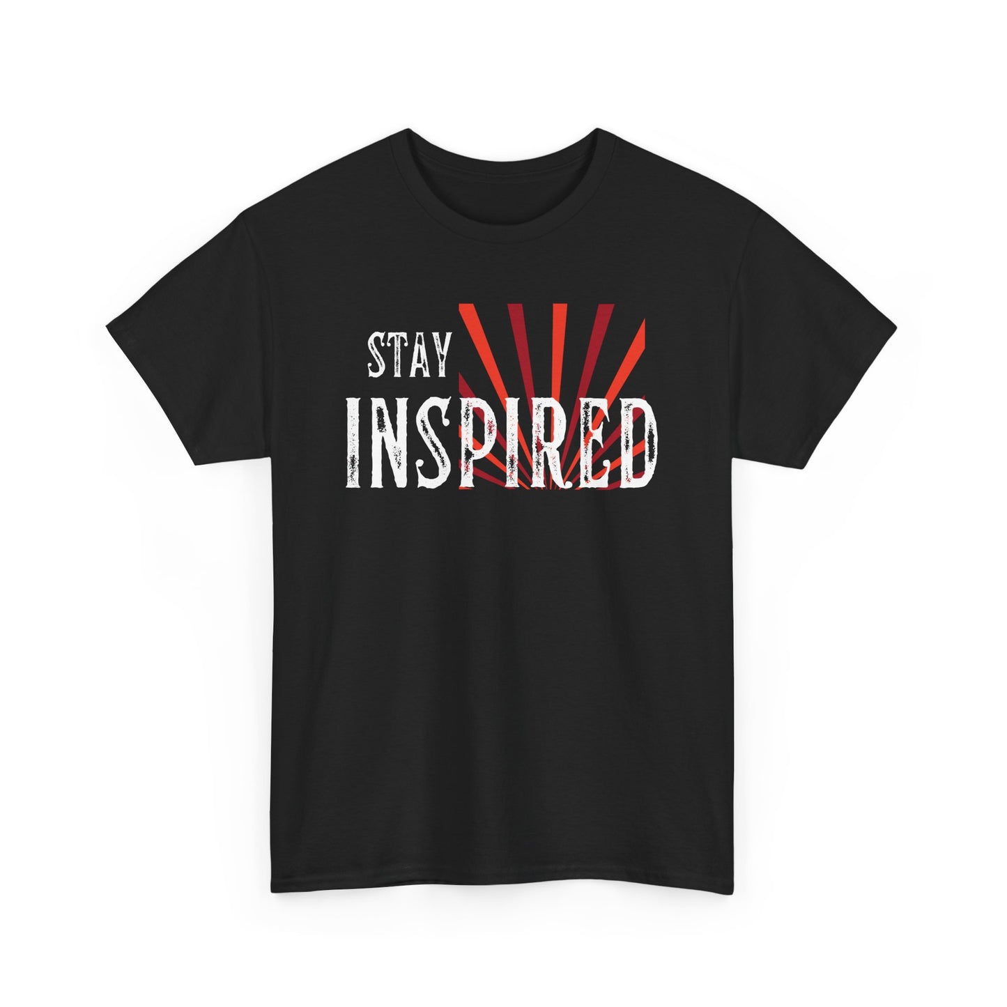 Stay Inspired Unisex Heavy Cotton Tee