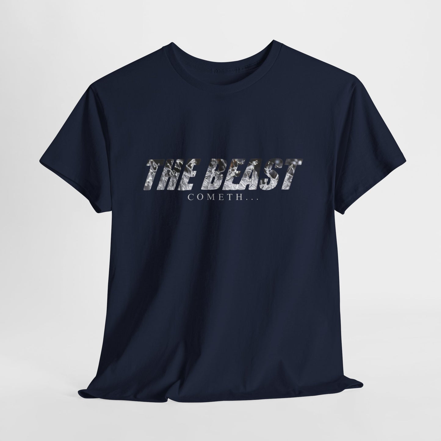 The beast cometh Unisex Heavy Cotton Tee