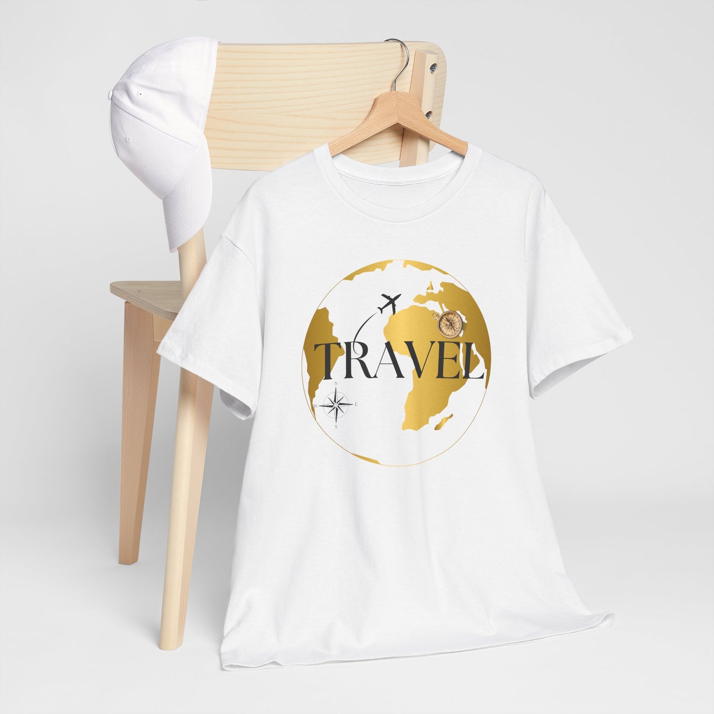 Travel Unisex Heavy Cotton Tee