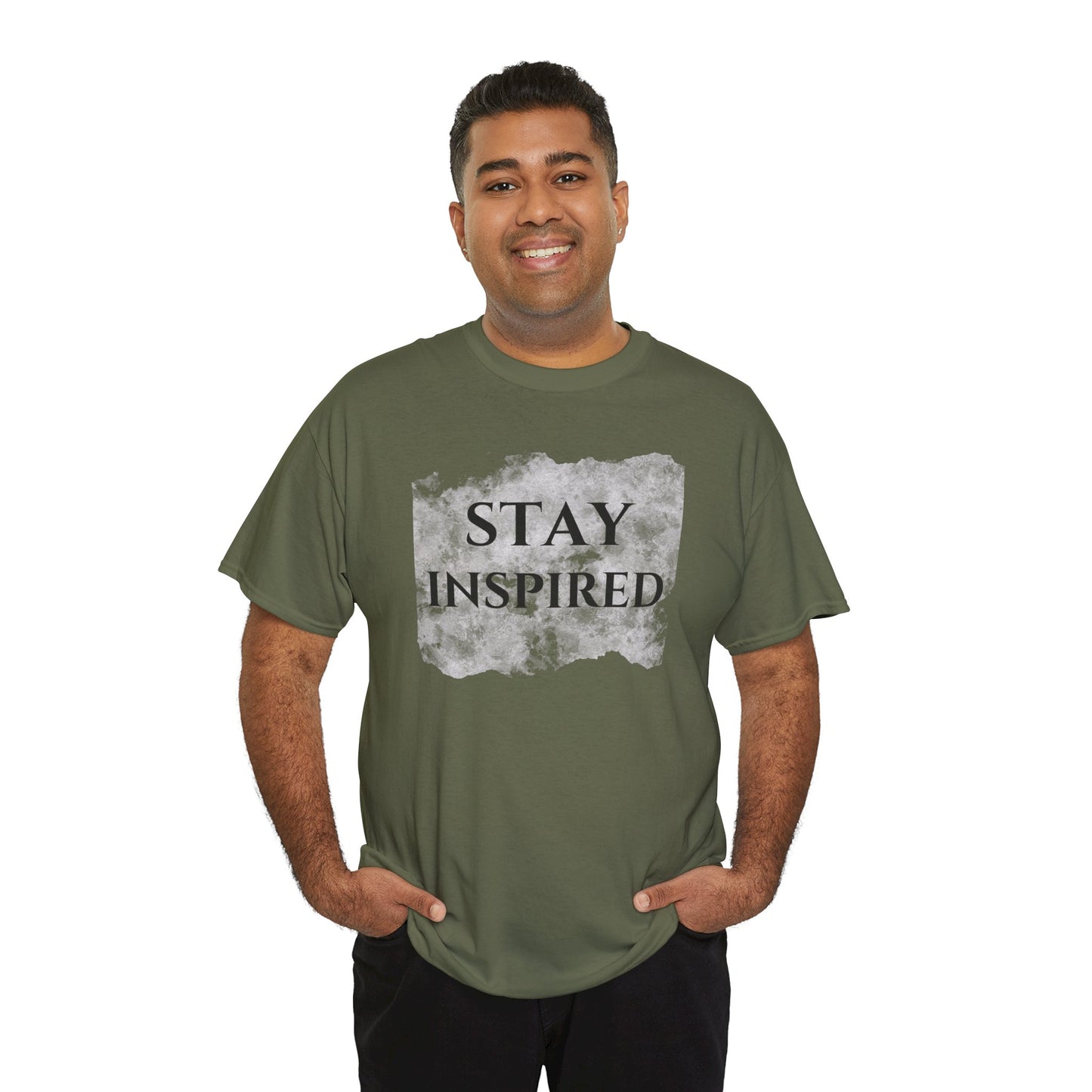 Stay Inspired Unisex Heavy Cotton Tee