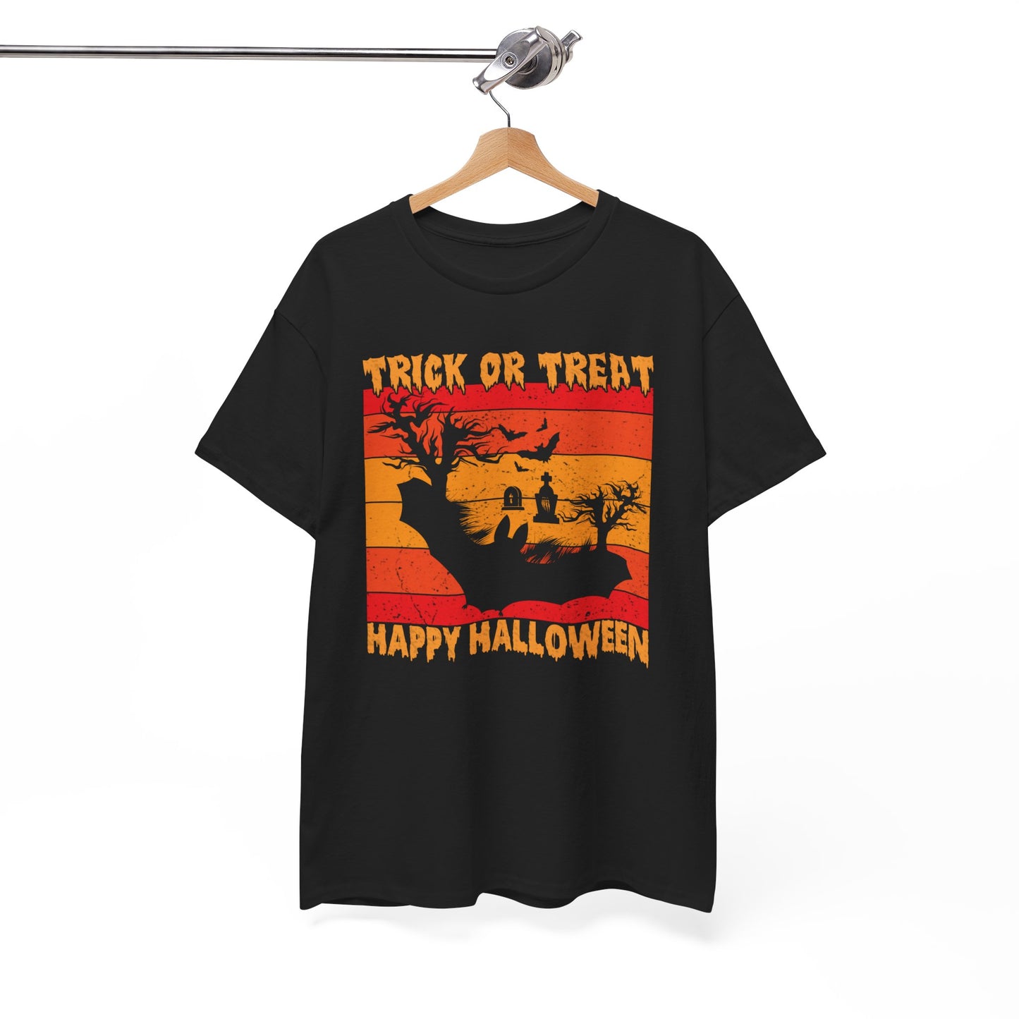 Trick or Treat / Halloween Unisex Heavy Cotton Tee