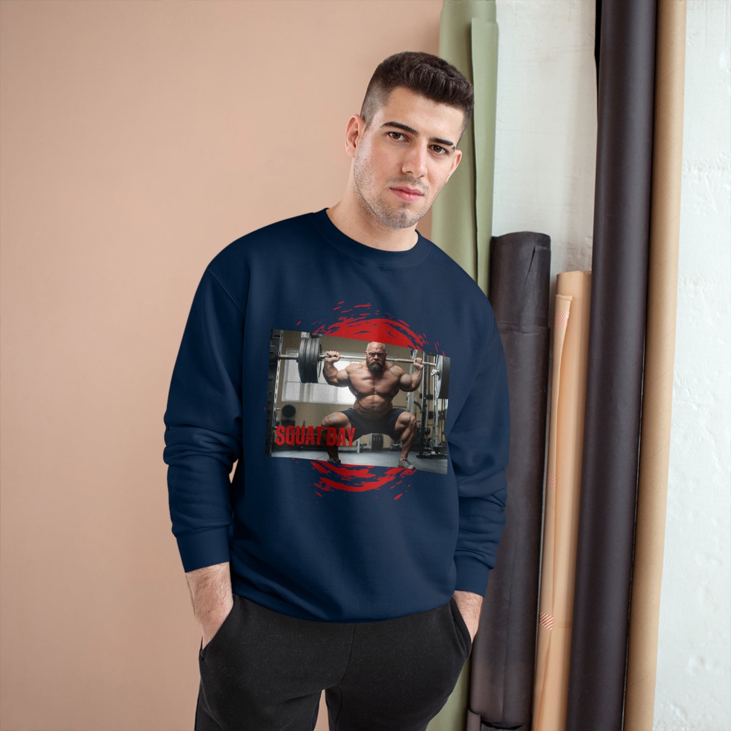 Squat Day / Champion Sweatshirt