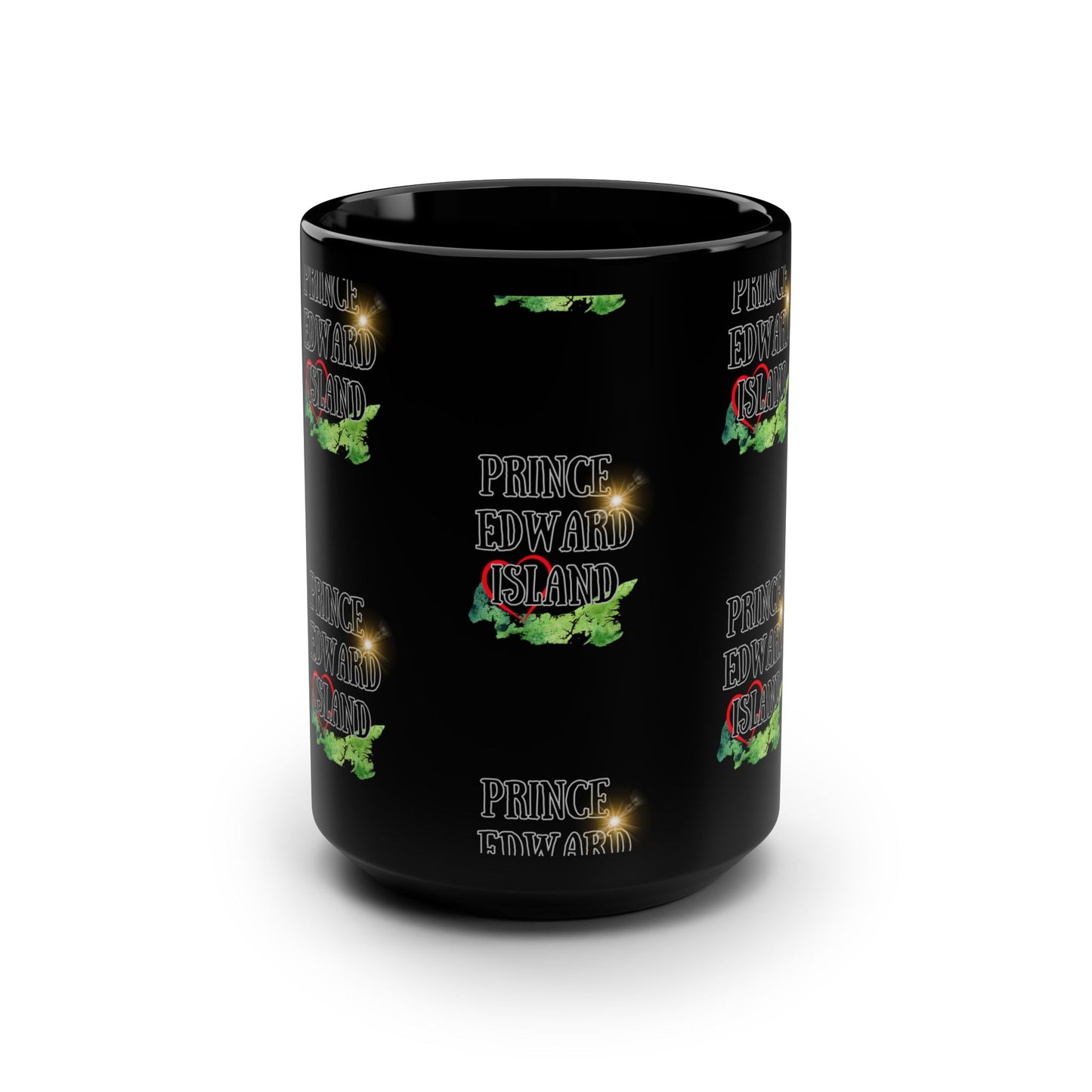 Prince Edward Island / Black Mug, 15oz