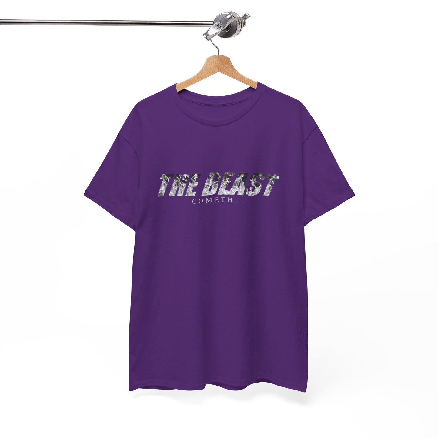 The beast cometh Unisex Heavy Cotton Tee