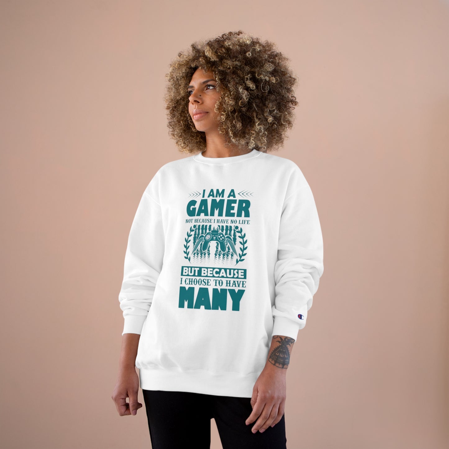 I am a GAMER / Champion Sweatshirt