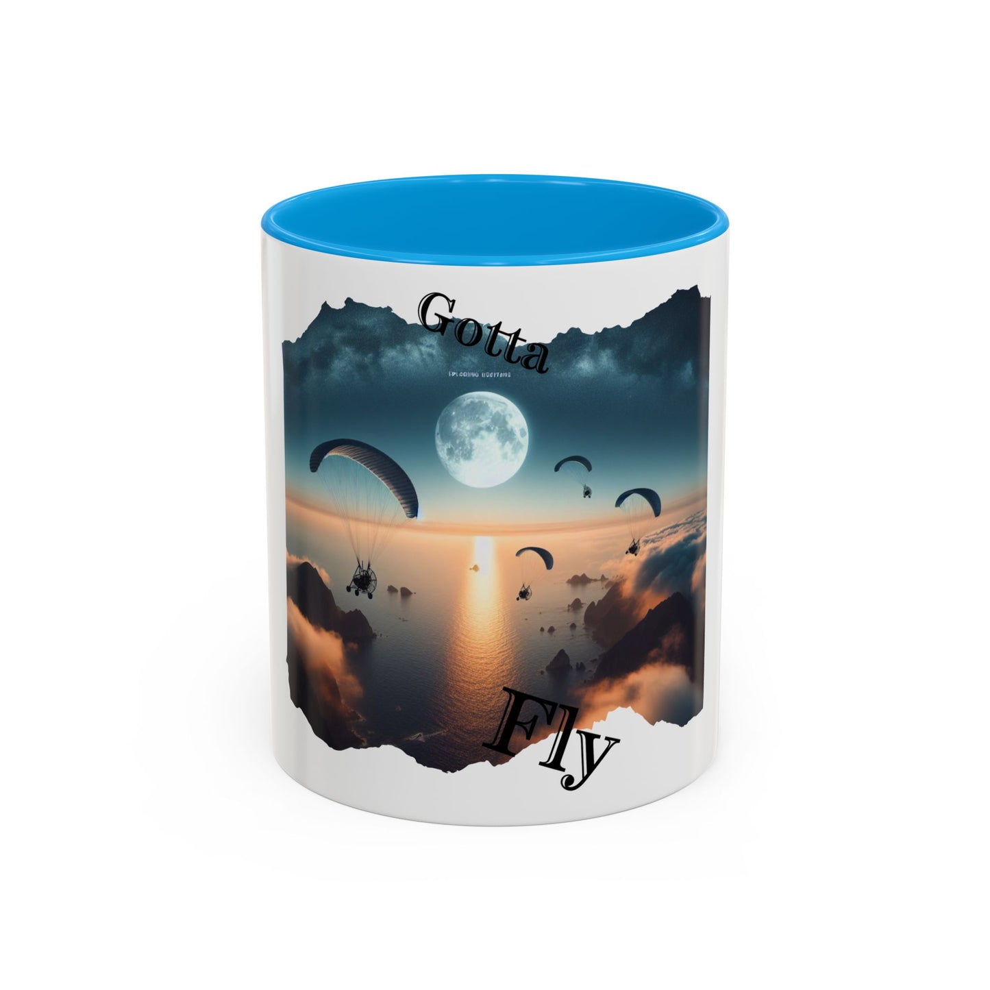Gotta Fly (Paramotor) / Colorful Mugs (11oz, 15oz)