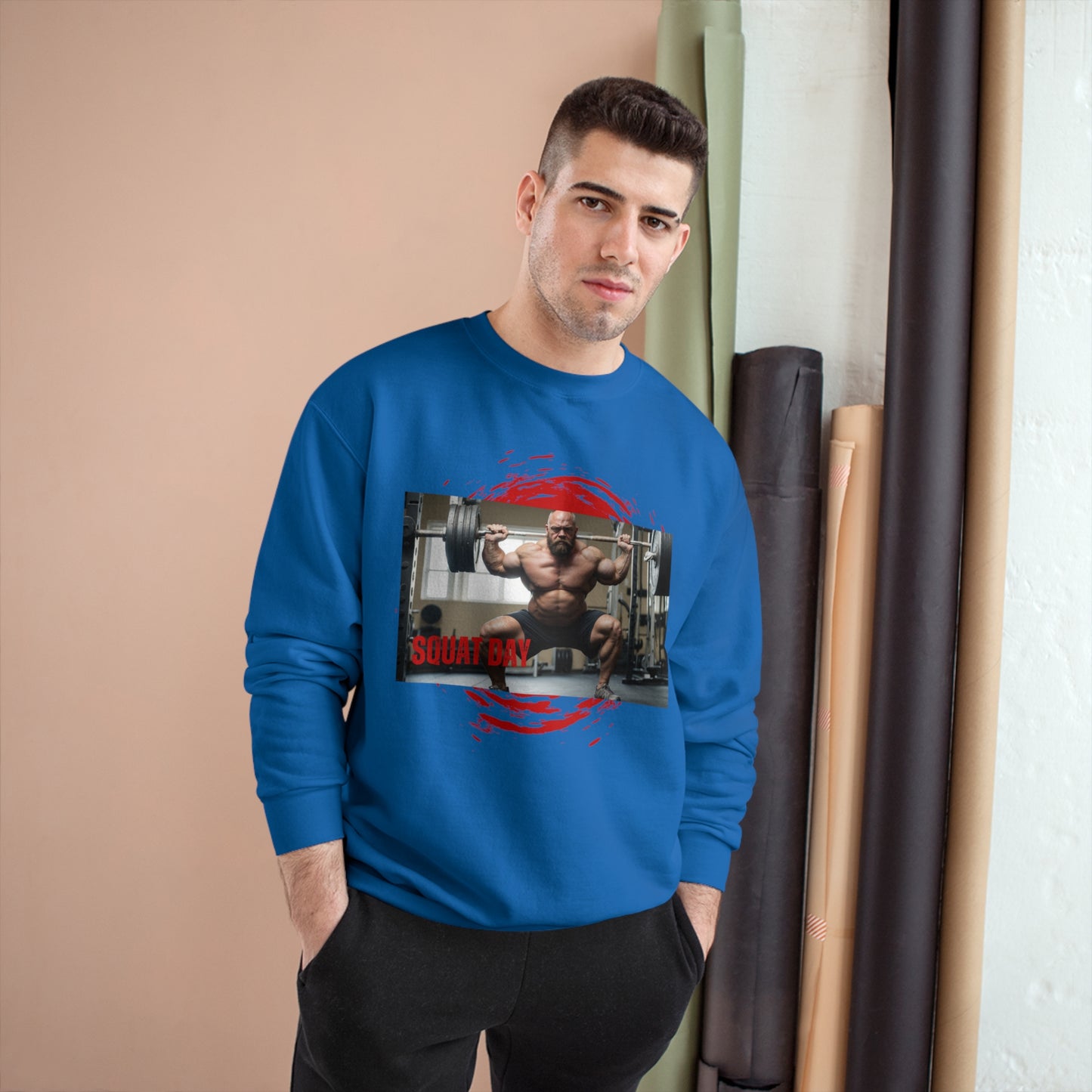 Squat Day / Champion Sweatshirt