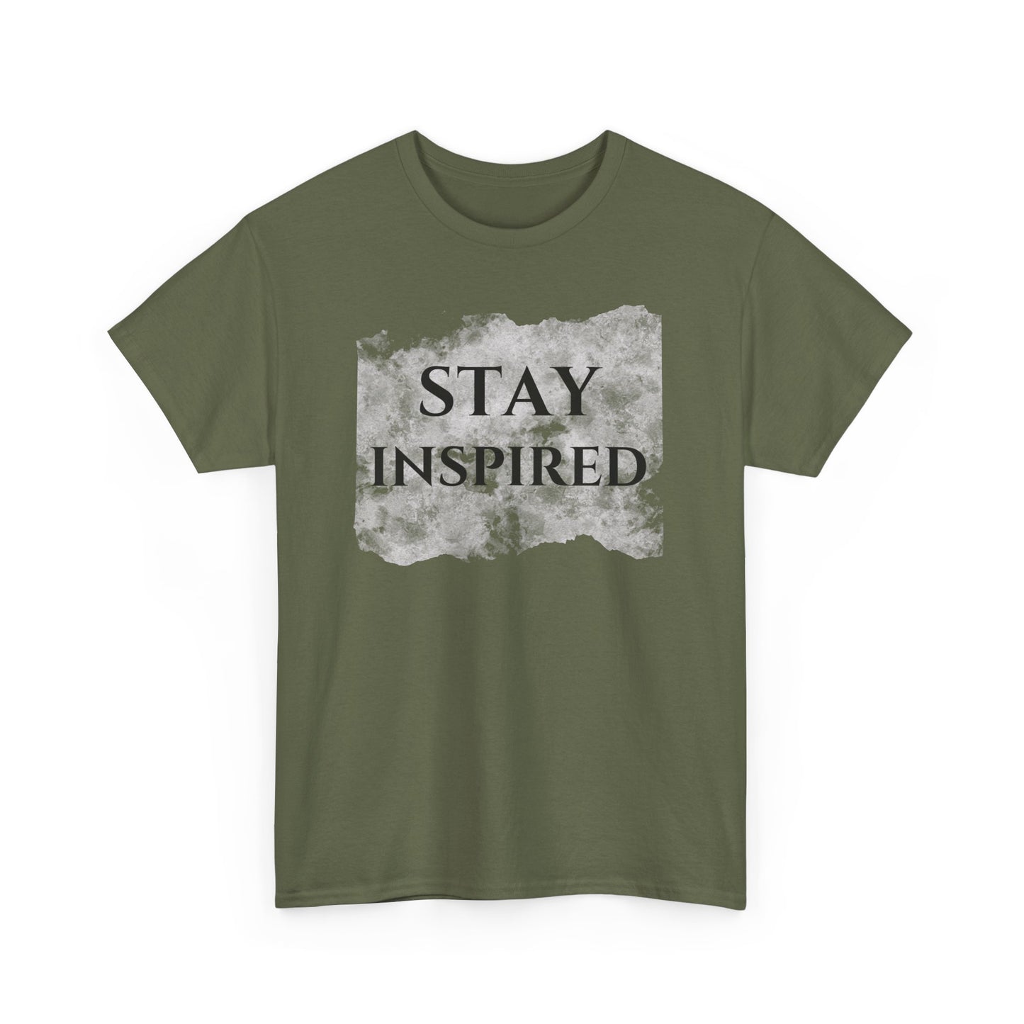 Stay Inspired Unisex Heavy Cotton Tee