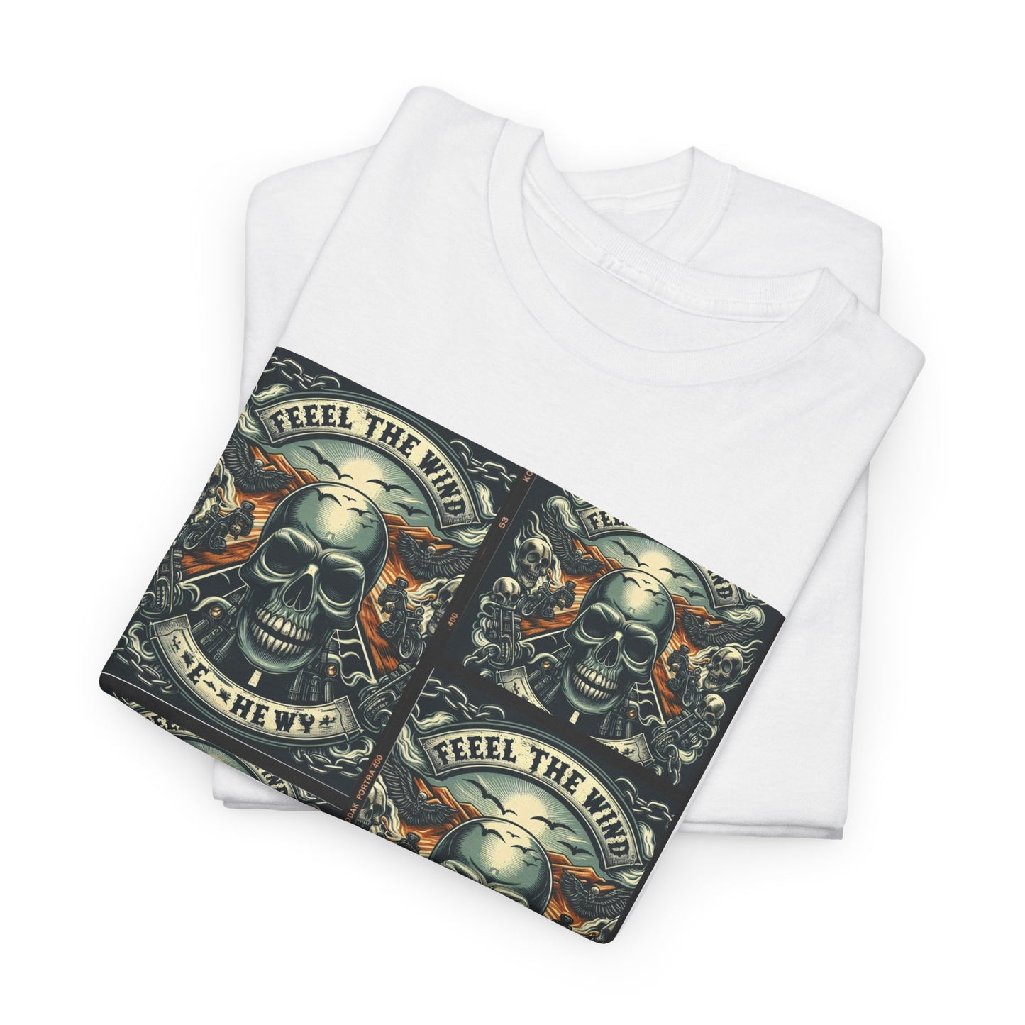 Feel the wind Unisex Heavy Cotton Tee