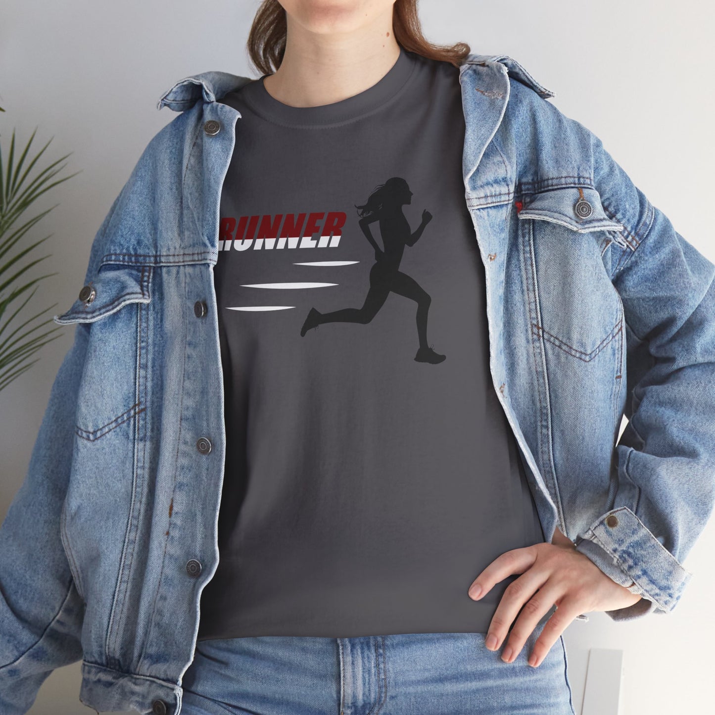 I am a Runner Unisex Heavy Cotton Tee