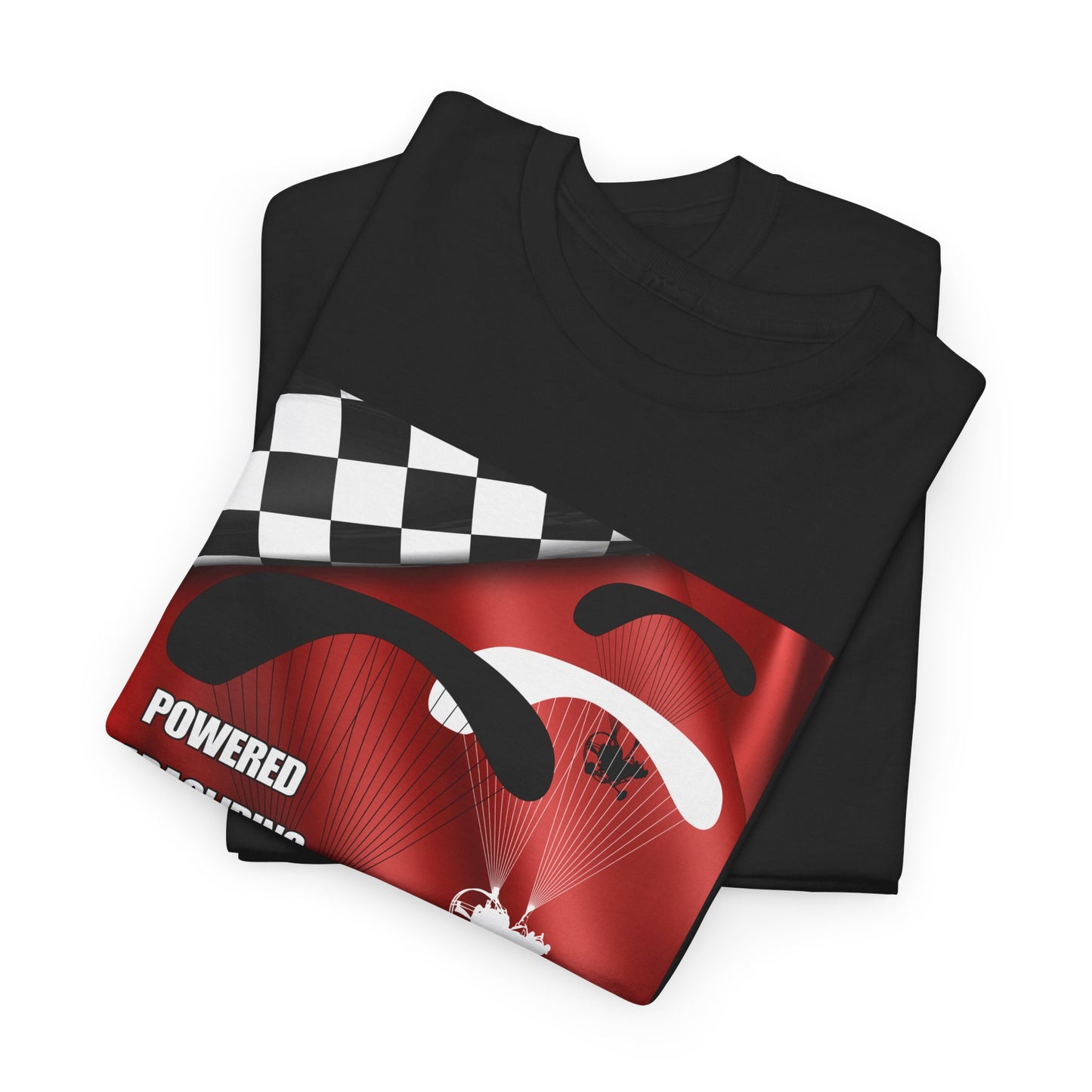 Powered Paragliding Unisex Heavy Cotton Tee