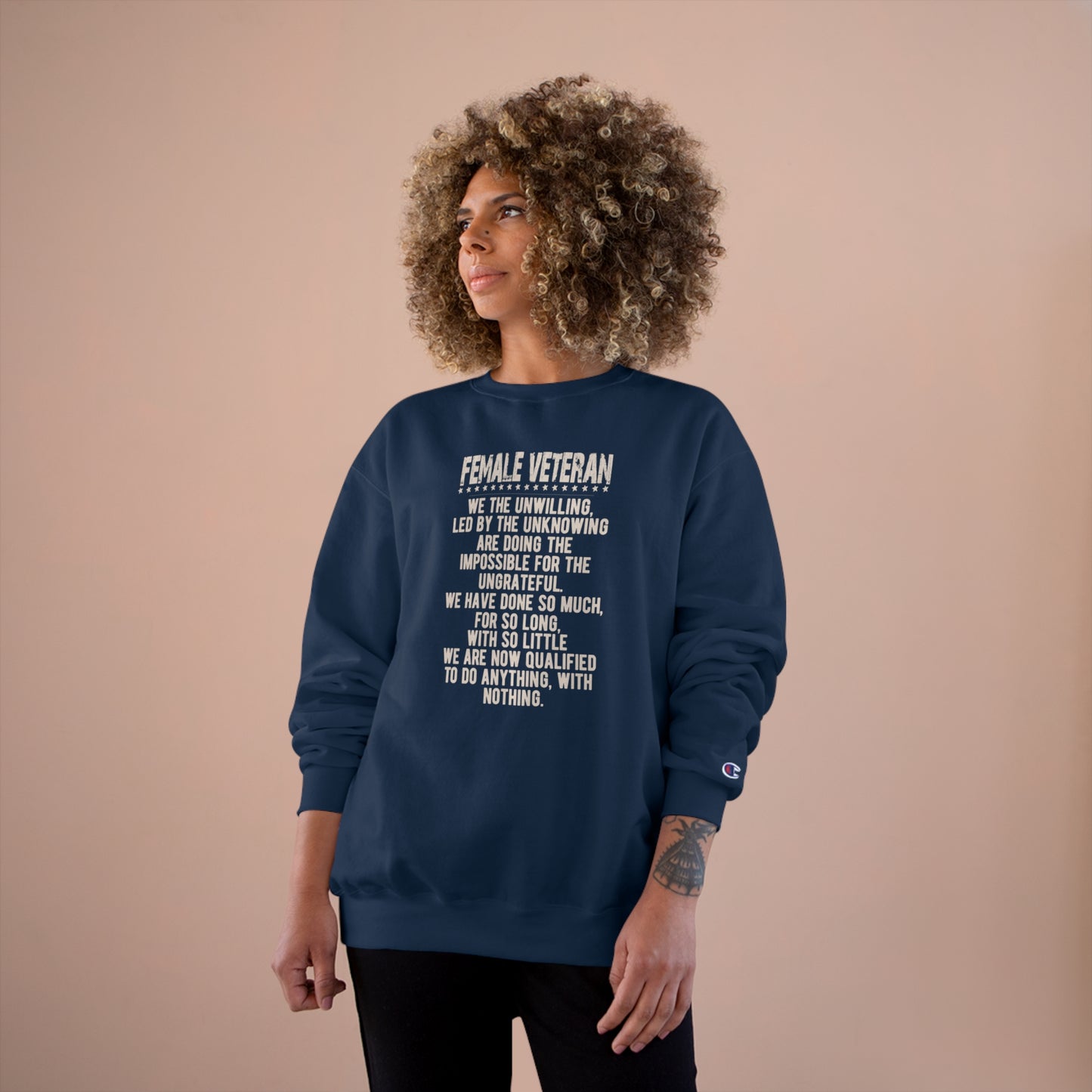 Female Veteran / Champion Sweatshirt